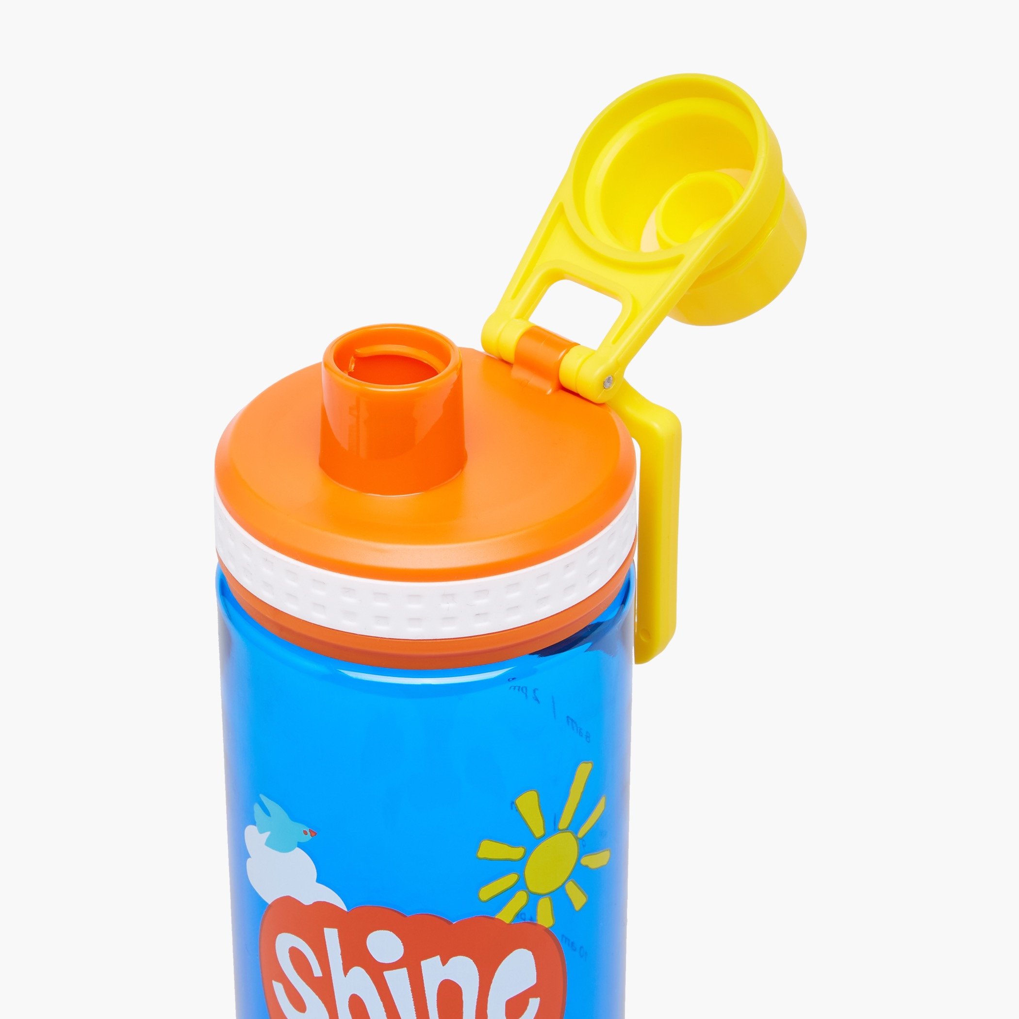 icon Slogan Plastic Water Bottle with BPA-Free – 700 ml-school-waterbottles-image-5