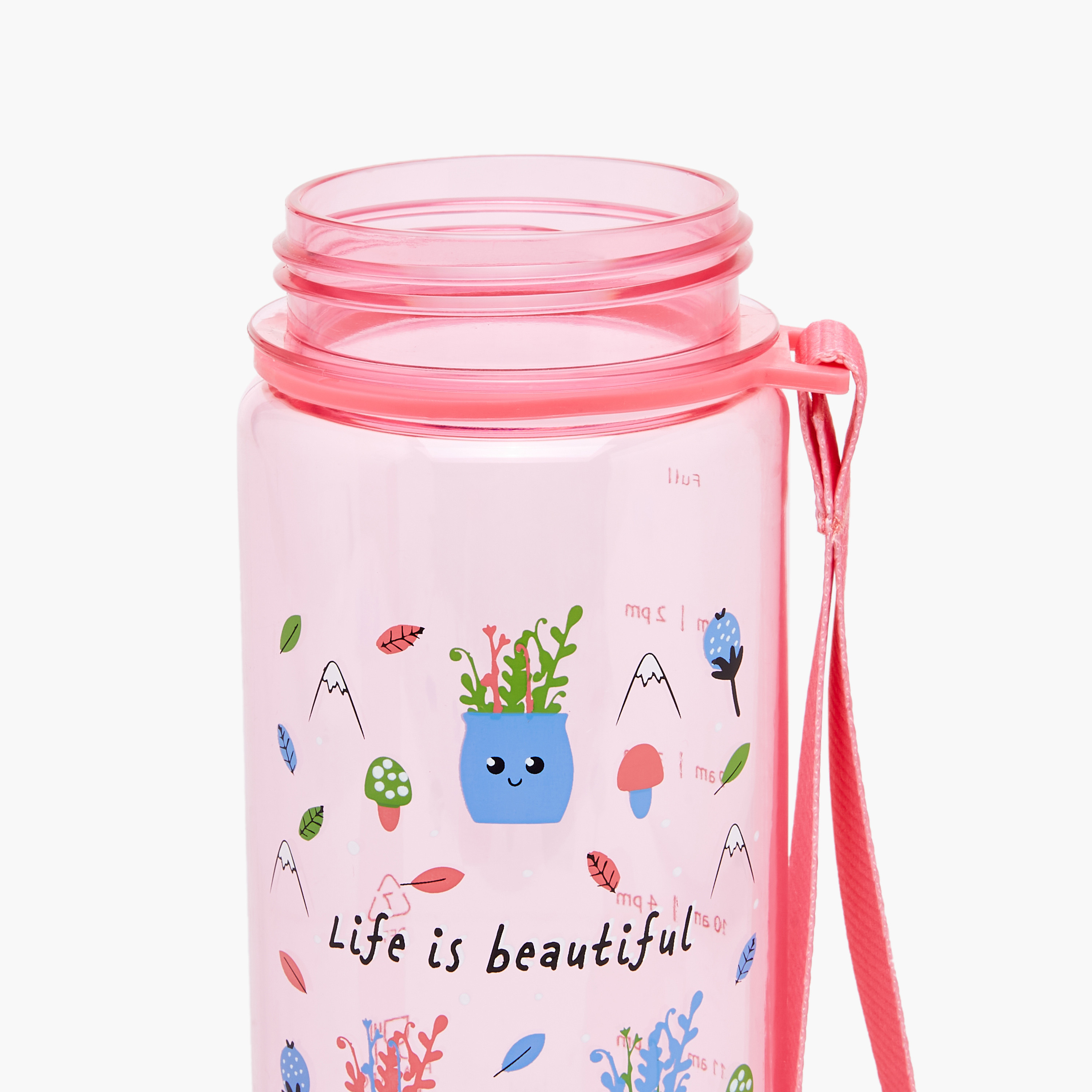 icon Printed Plastic Water Bottle with Sipper and BPA-Free – 750 ml-school-waterbottles-image-3