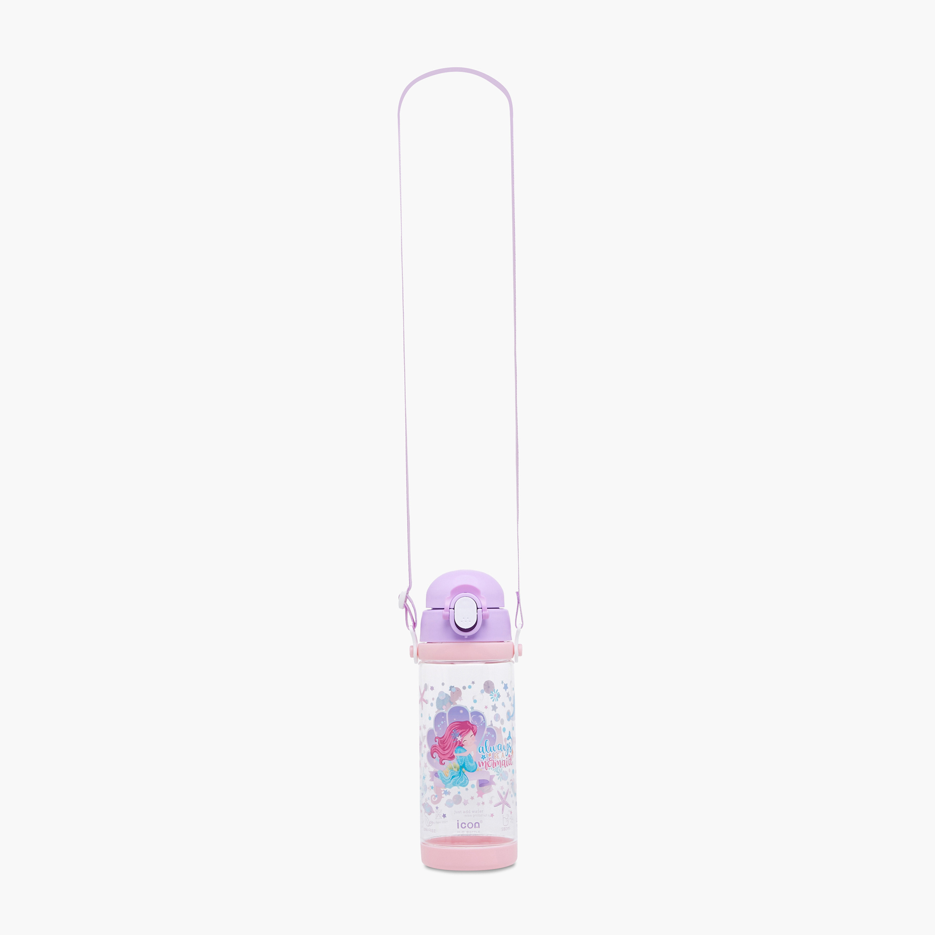 icon Mermaid Plastic Water Bottle with BPA-Free – 580 ml-promo_LS20_OMN-image-3