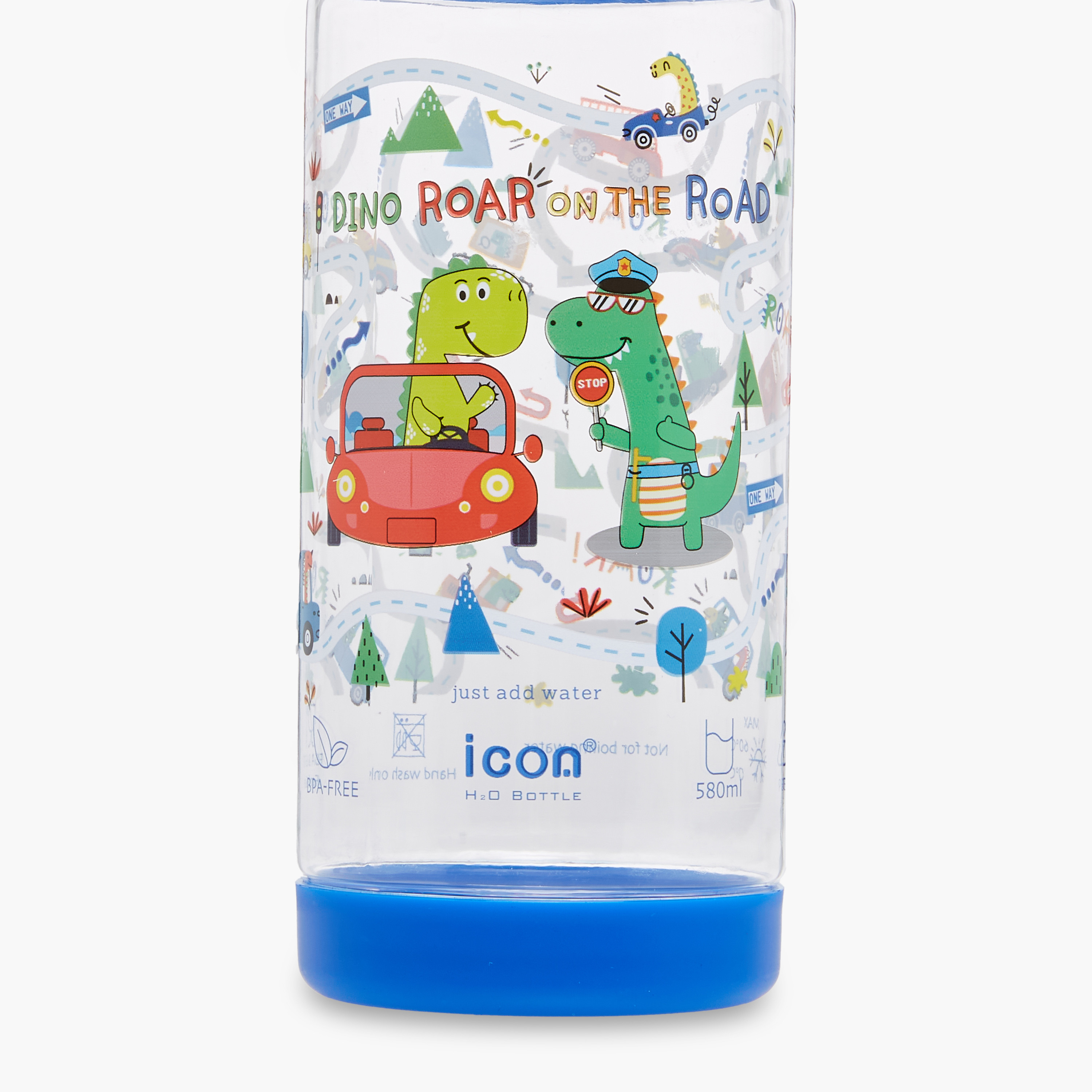 icon Dinosaur Plastic Water Bottle with Sipper and BPA-Free – 580 ml-promo_LS20_OMN-image-7