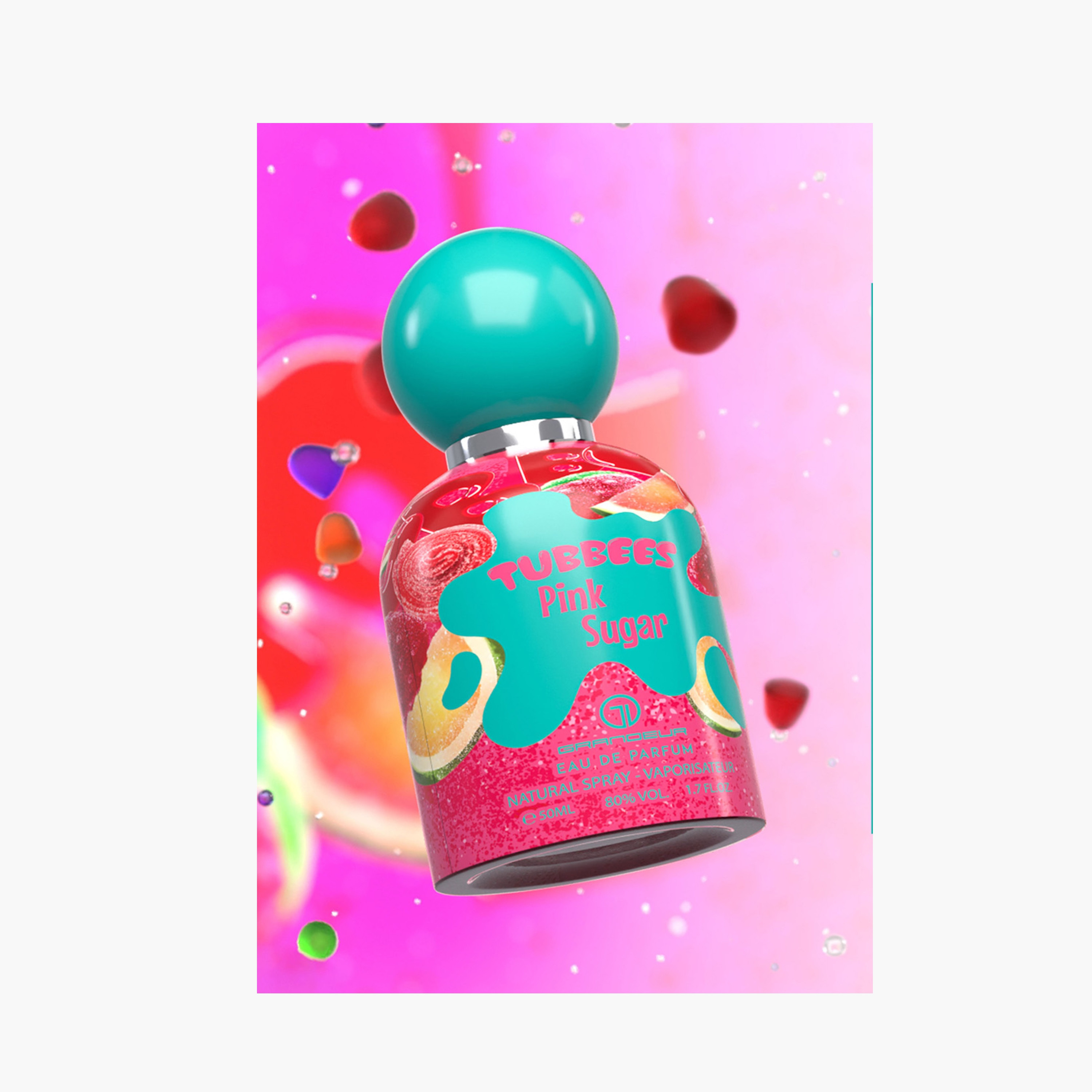 Tubbees Pink Sugar Eau de Parfum - 50 ml-beautyandpersonalcare-fragrance-unisex-image-1
