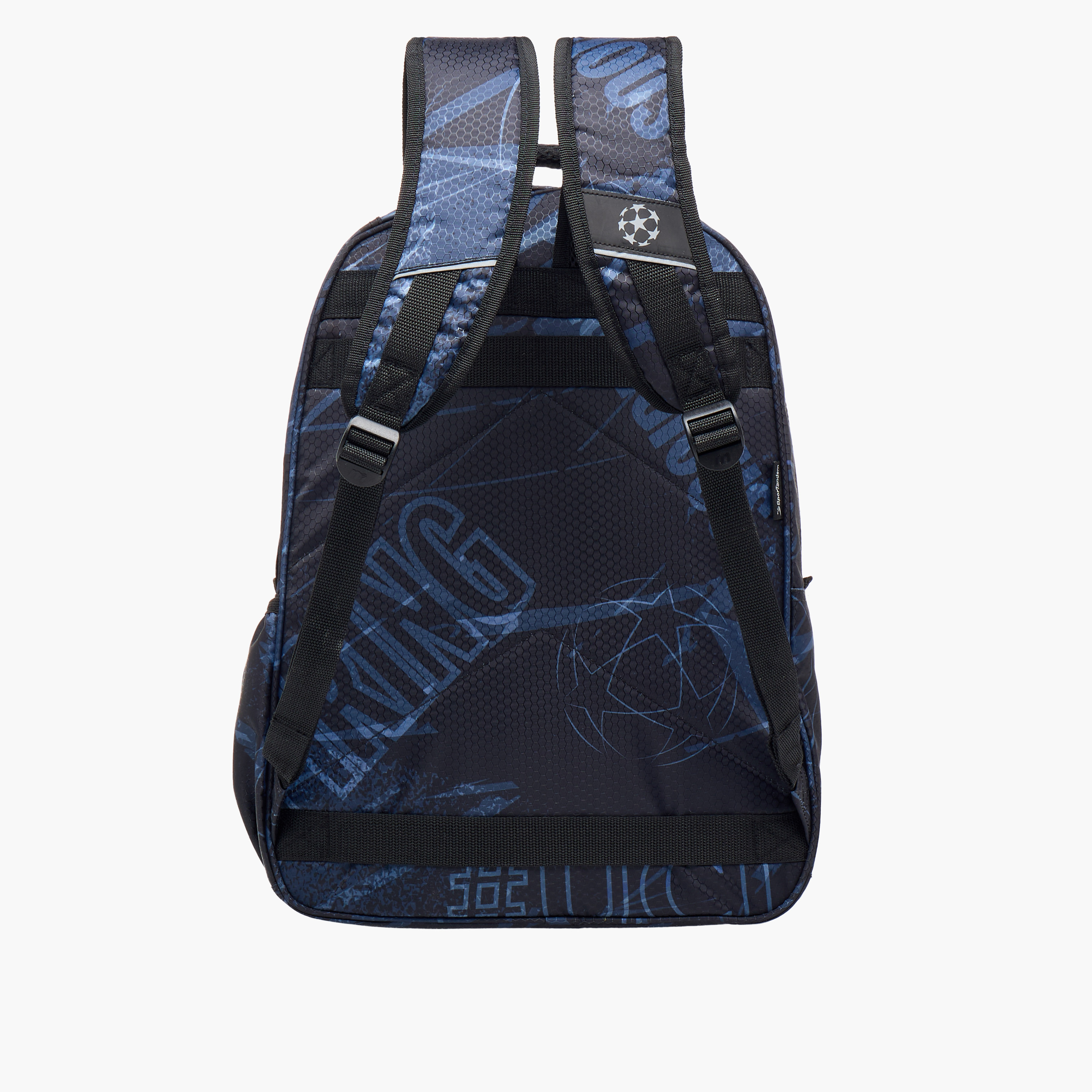 شنطة ظهر بطبعات شامبنز ليج وحمّالات قابلة للتعديل وسحّاب إغلاق - 34x15x46 سم-school-bagsandbackpacks-backpacks-image-4