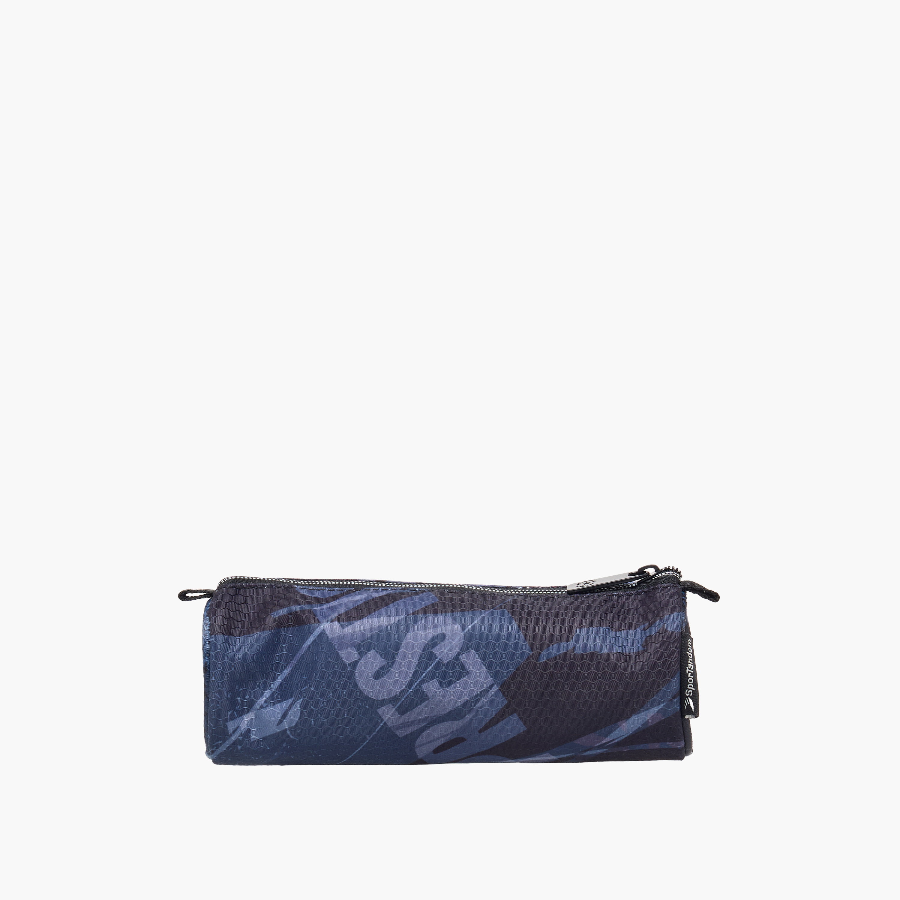 Champions League Printed Pencil Pouch with Zip Closure-school-stationery-pencilcases-image-3