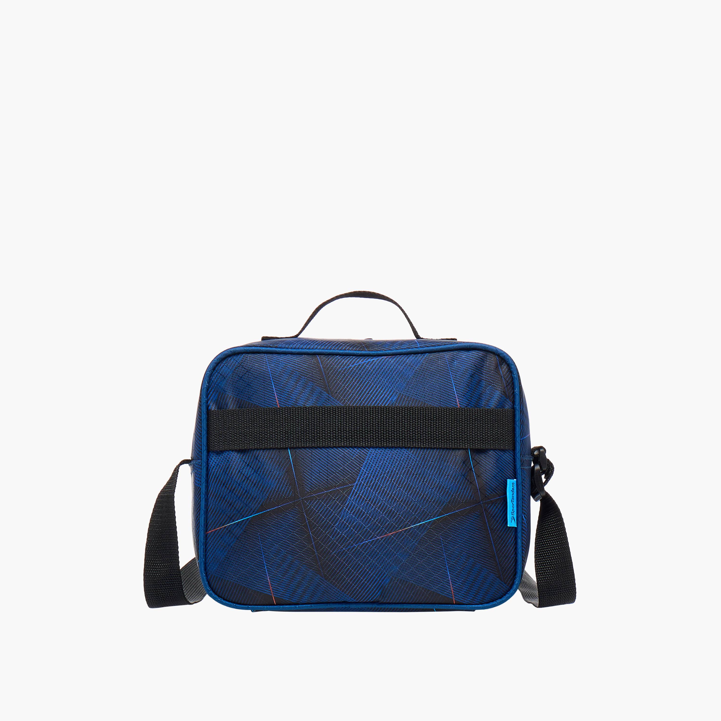 Champions League Printed Lunch Bag with Adjustable Strap and Zip Closure-school-lunchessentials-lunchbags-image-3