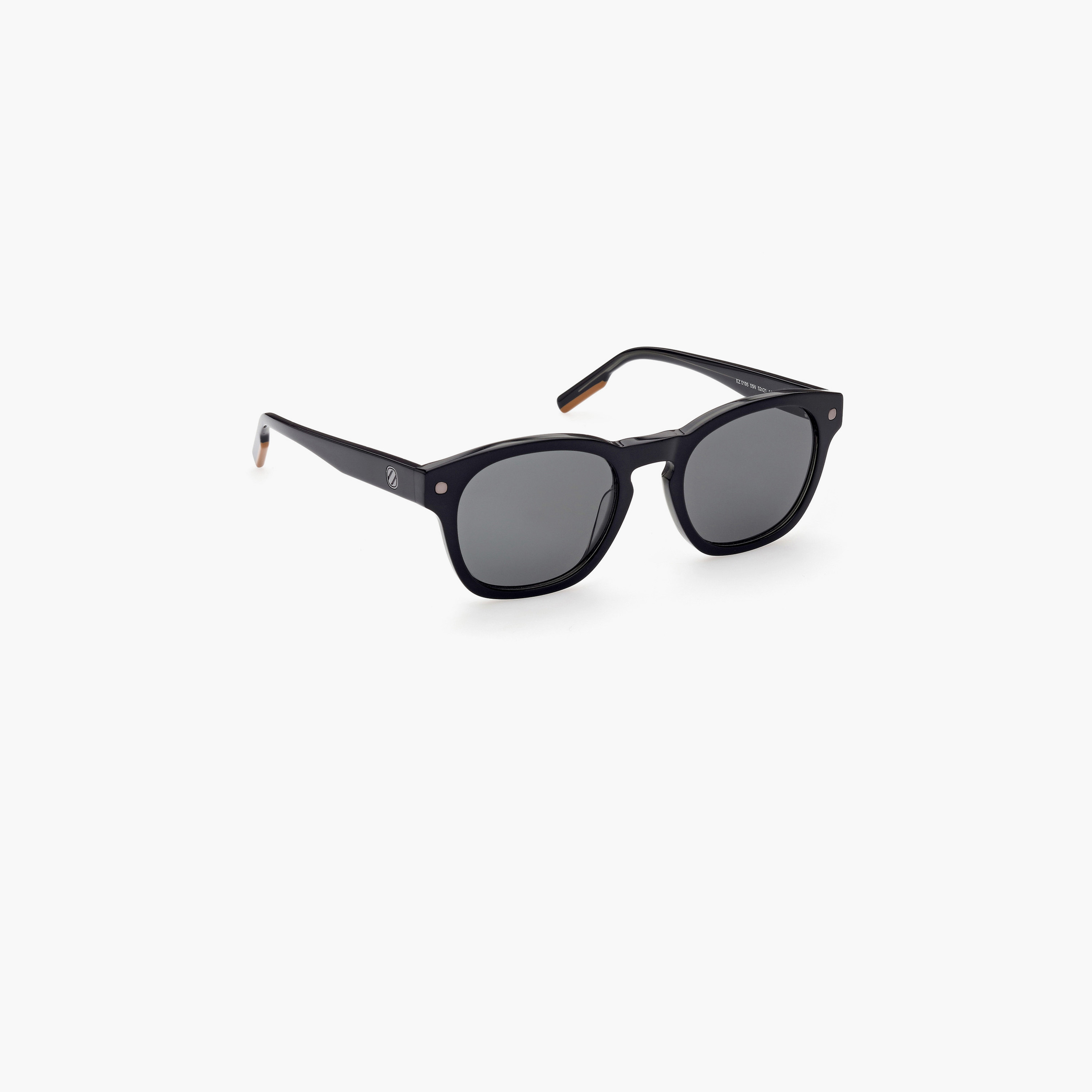 Zegna 52 MM Green Round Sunglasses EZ019505N52-men-sunglasses-image-3