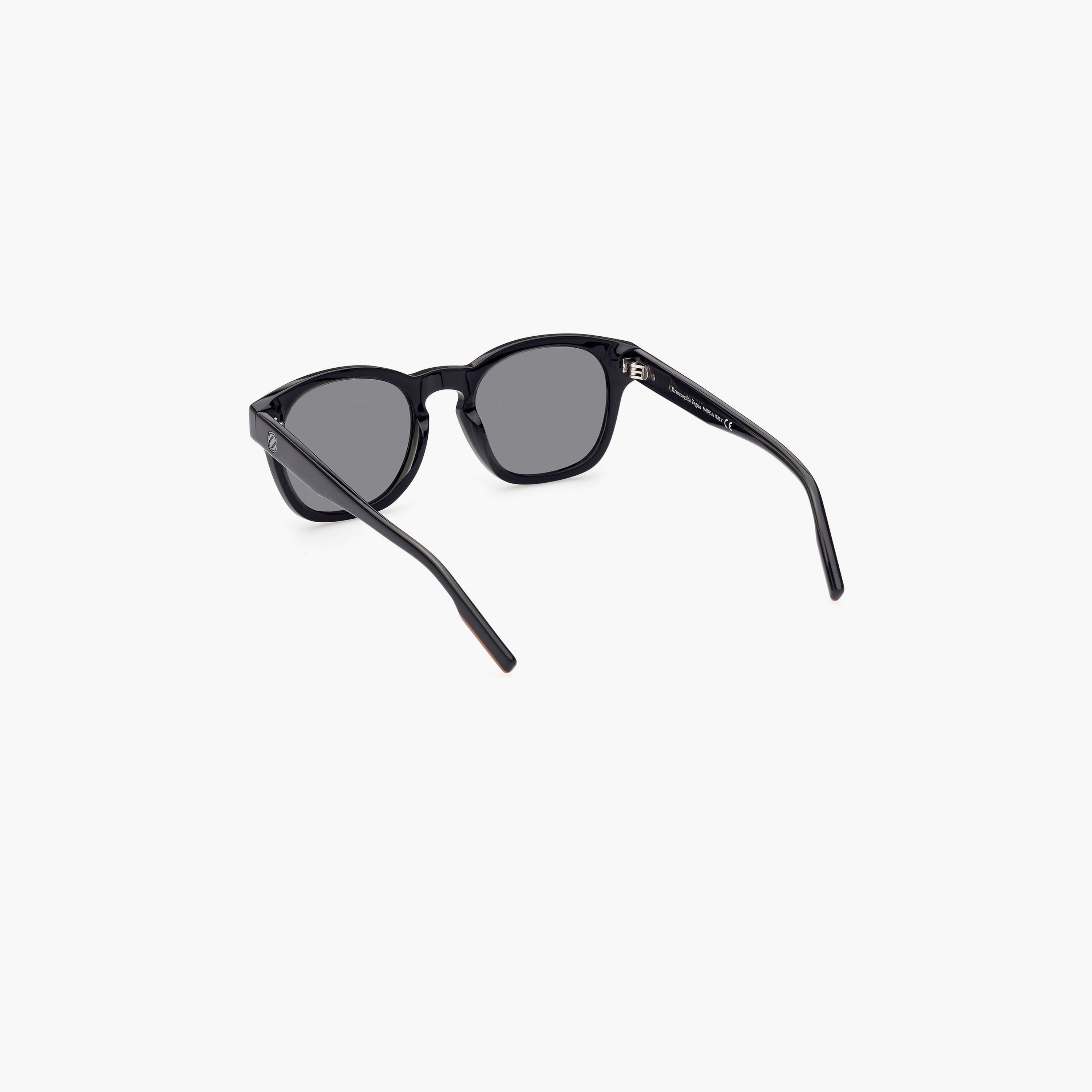 Zegna 52 MM Green Round Sunglasses EZ019505N52-men-sunglasses-image-6