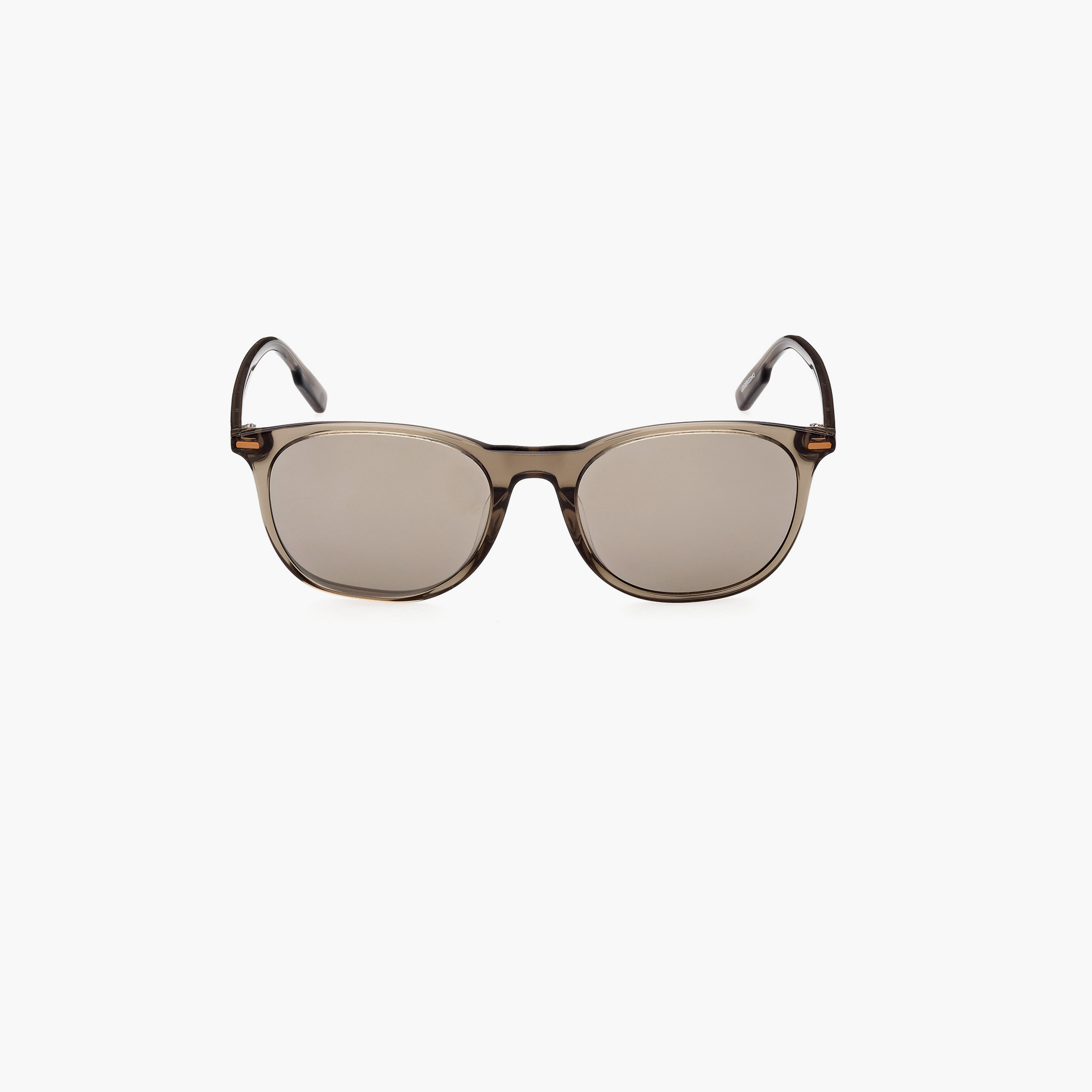 زينغا- نظارة شمسية دائرية لون بني عاكسة 53 مم EZ020351G53-men-sunglasses-image-4