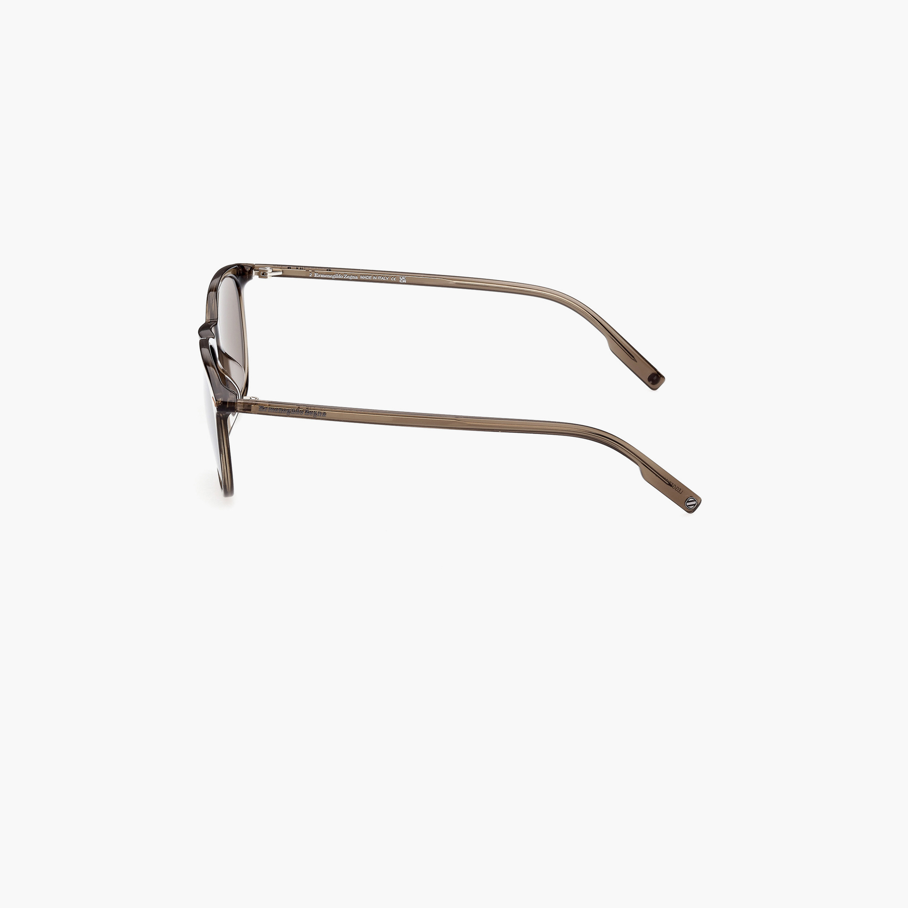 زينغا- نظارة شمسية دائرية لون بني عاكسة 53 مم EZ020351G53-men-sunglasses-image-5