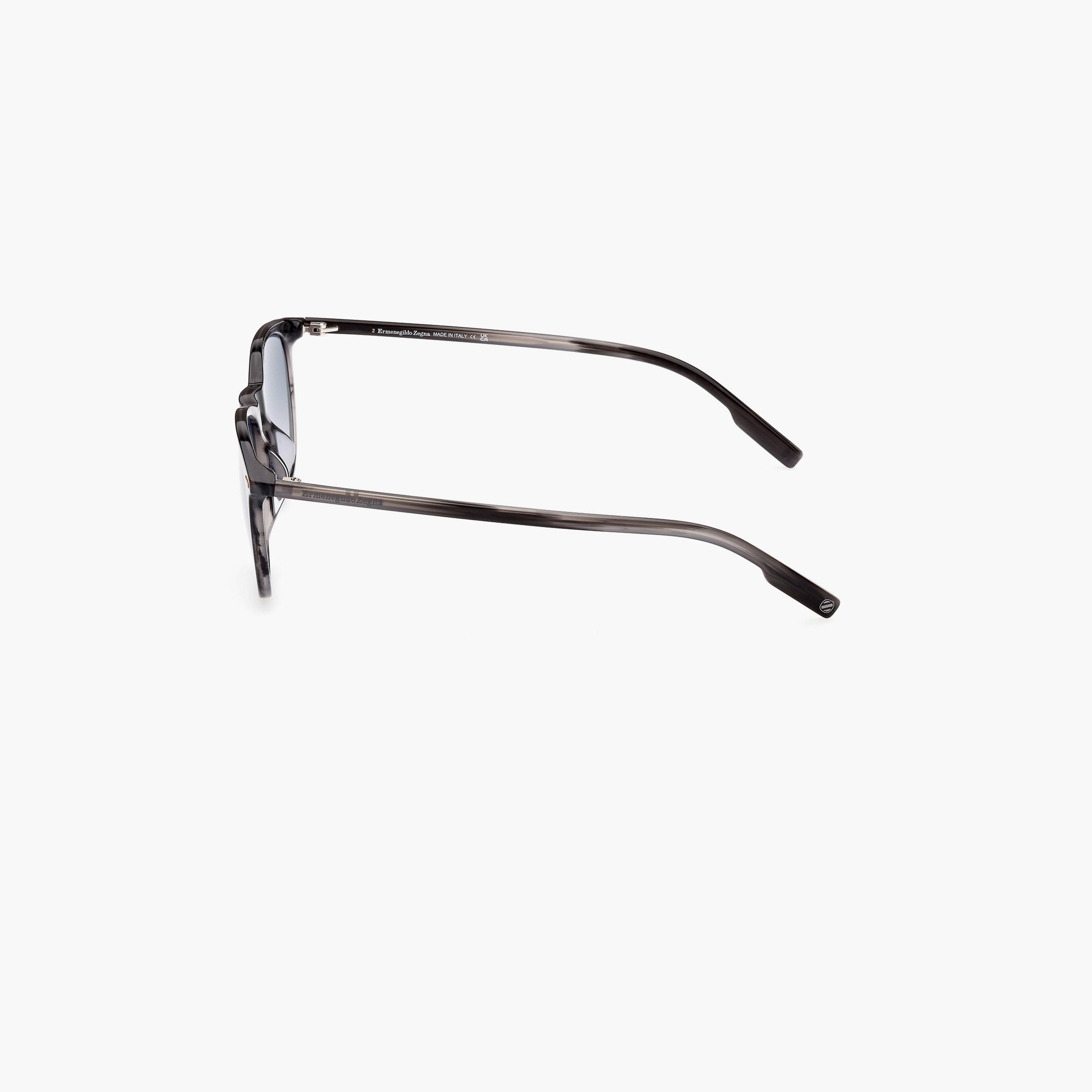 زينغا- نظارة شمسية دائرية لون أزرق عاكسة 53 مم EZ020352X53-men-sunglasses-image-5