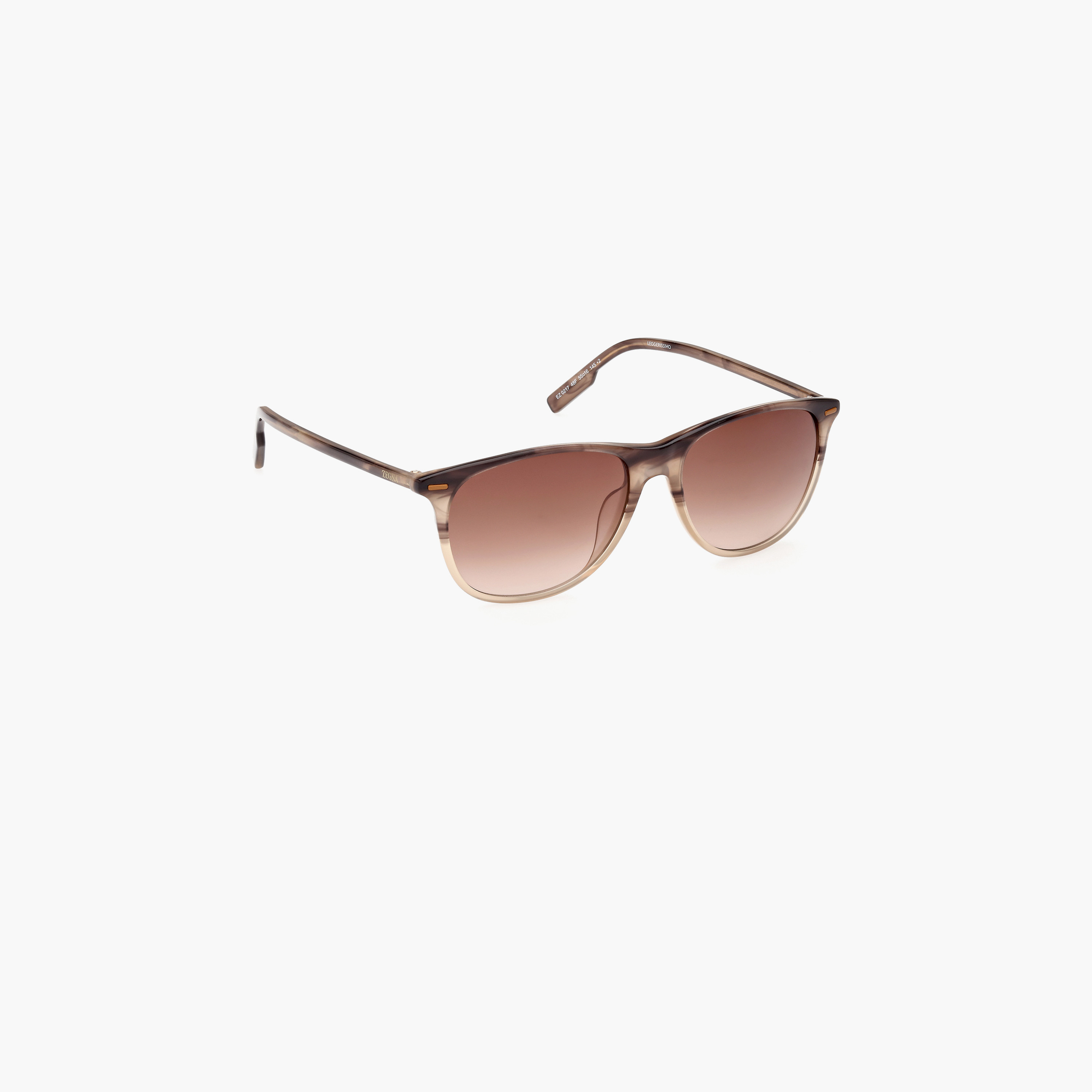 زينغا- نظارة شمسية هندسية لون بني متدرج 55 مم EZ021748F55-men-sunglasses-image-3