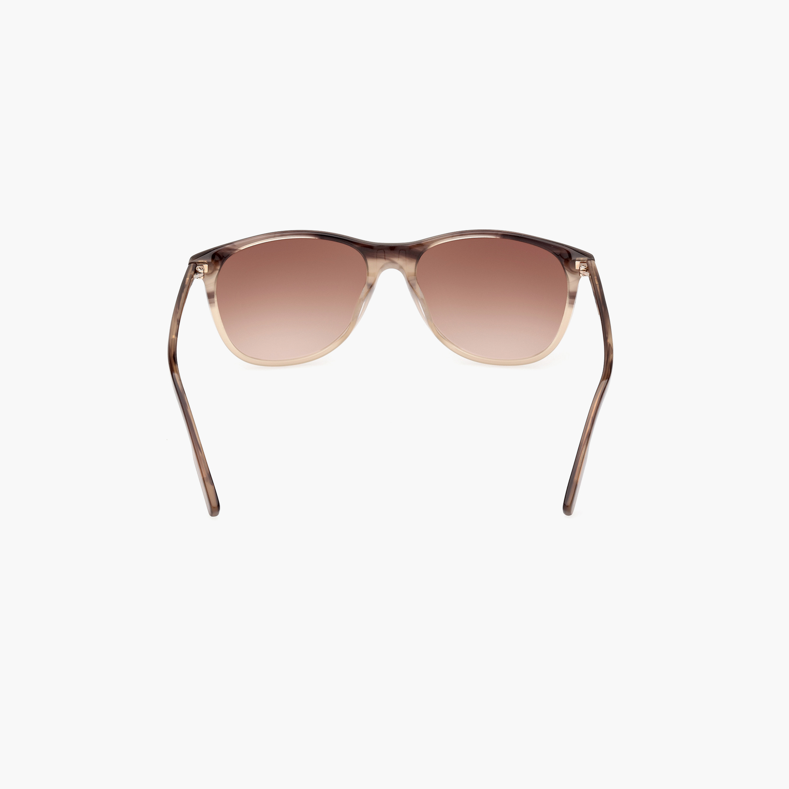 Zegna 55 MM Gradient Brown Geometric Sunglasses EZ021748F55-men-sunglasses-image-7