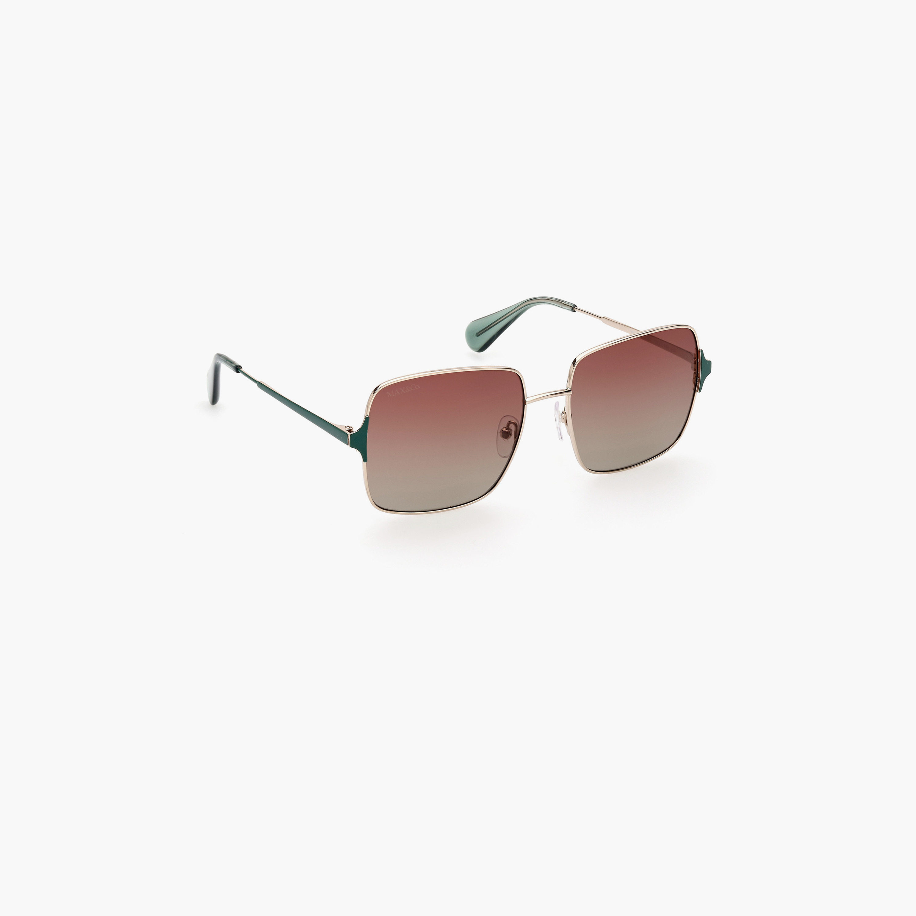 ماكس&كو.- نظارة شمسية مربعة بوردو متدرج 56 مم MO007232P56-women-sunglasses-image-3