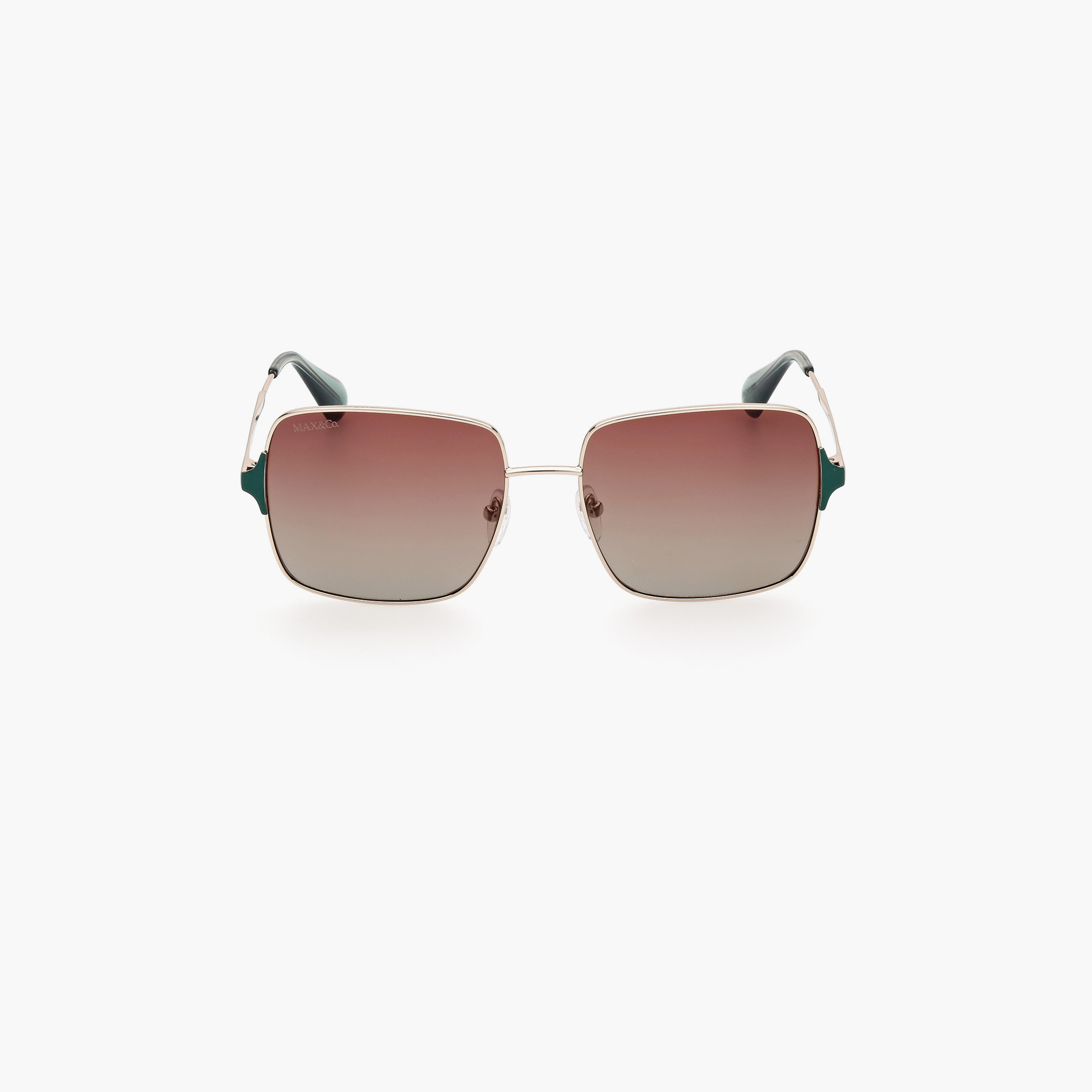 Max&Co. 56 MM Gradient Bordeaux Square Sunglasses MO007232P56-women-sunglasses-image-4