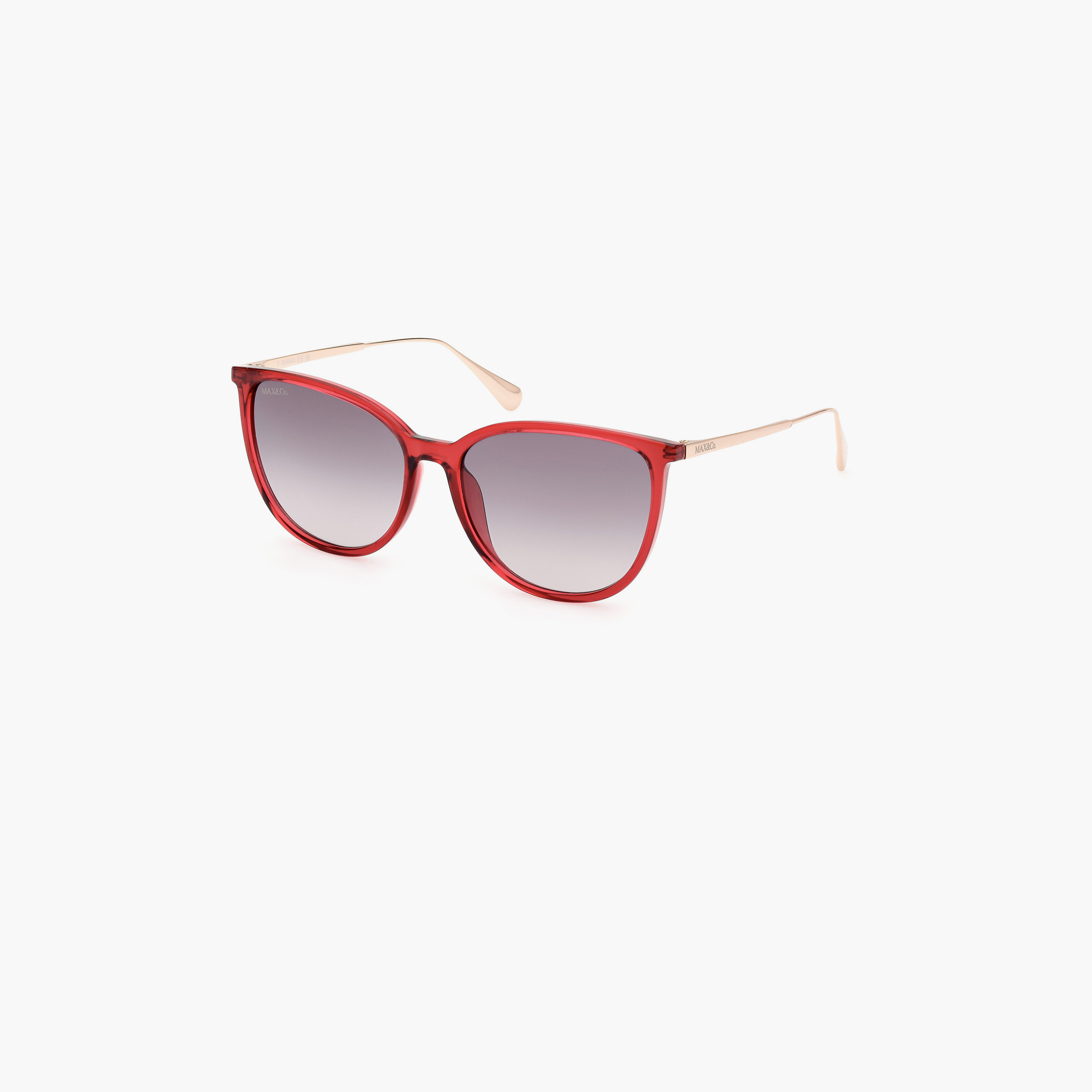 Max&Co. 57 MM Gradient Smoke Round Sunglasses MO007875B57-women-sunglasses-image-1