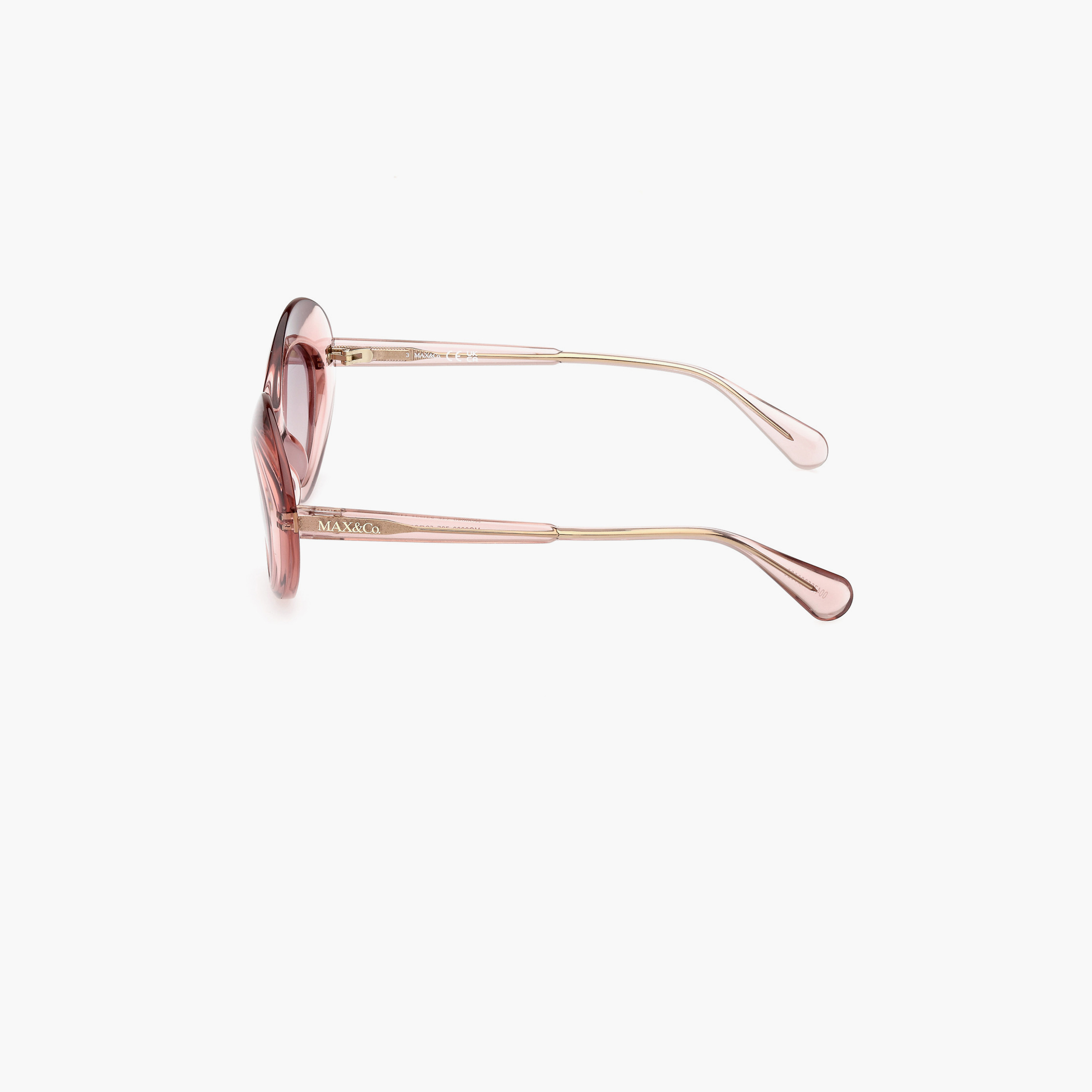 Max&Co. 52 MM Gradient Brown Butterfly Sunglasses MO008072F52-women-sunglasses-image-5