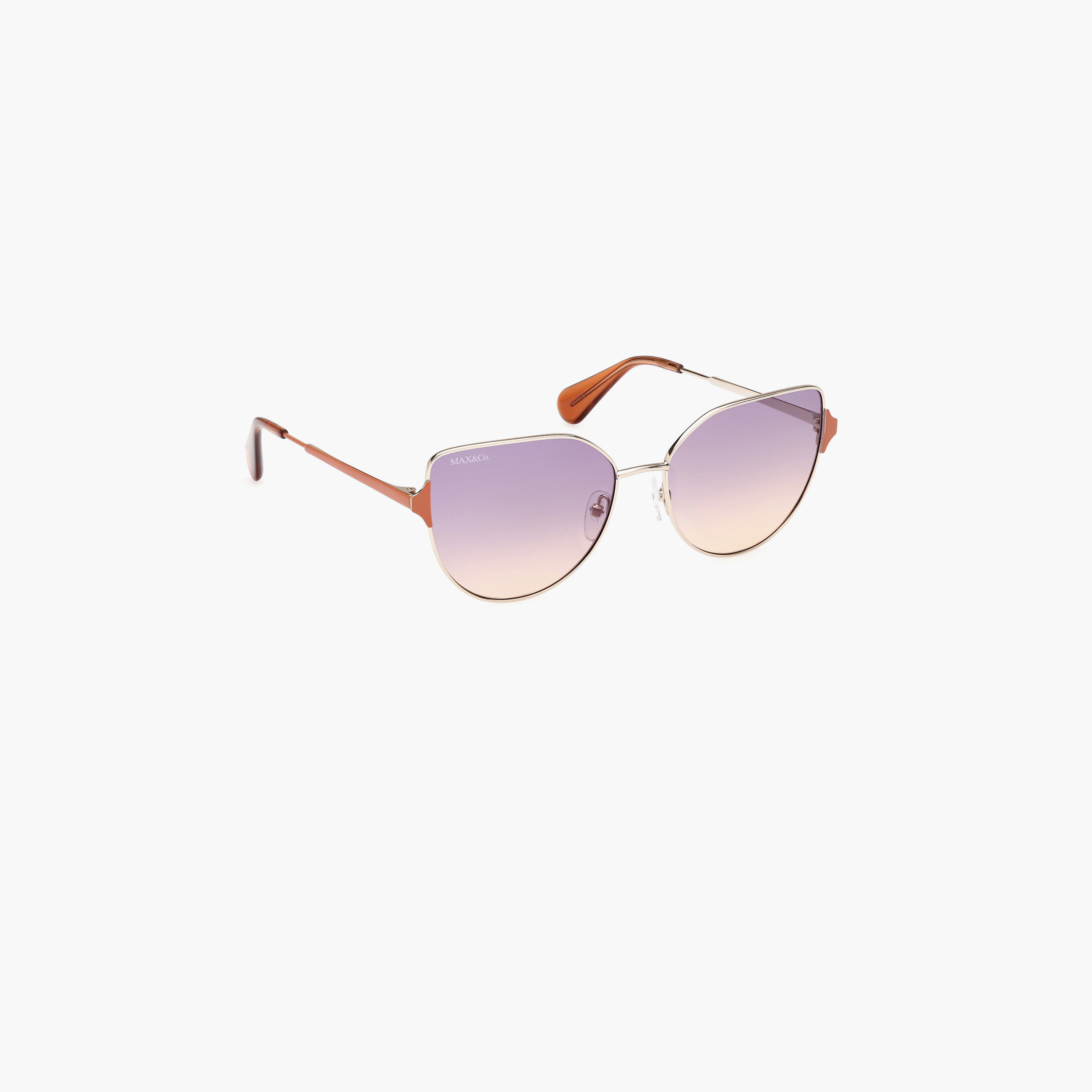 ماكس&كو.- نظارة شمسية قطة بنفسجية متدرج 57 مم MO008232Z57-women-sunglasses-image-3