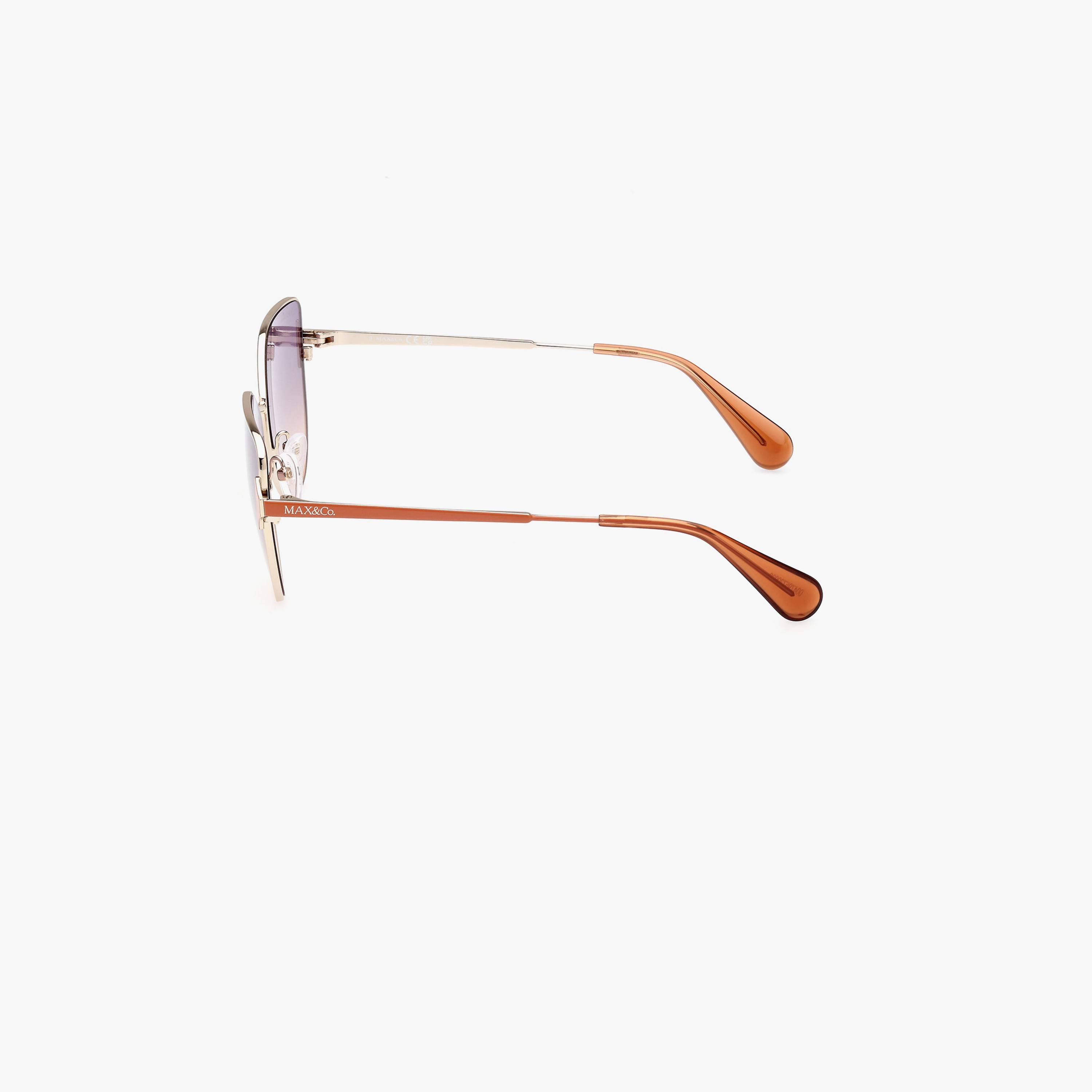 Max&Co. 57 MM Gradient Mirror Violet Cat-Eye Sunglasses MO008232Z57-women-sunglasses-image-5