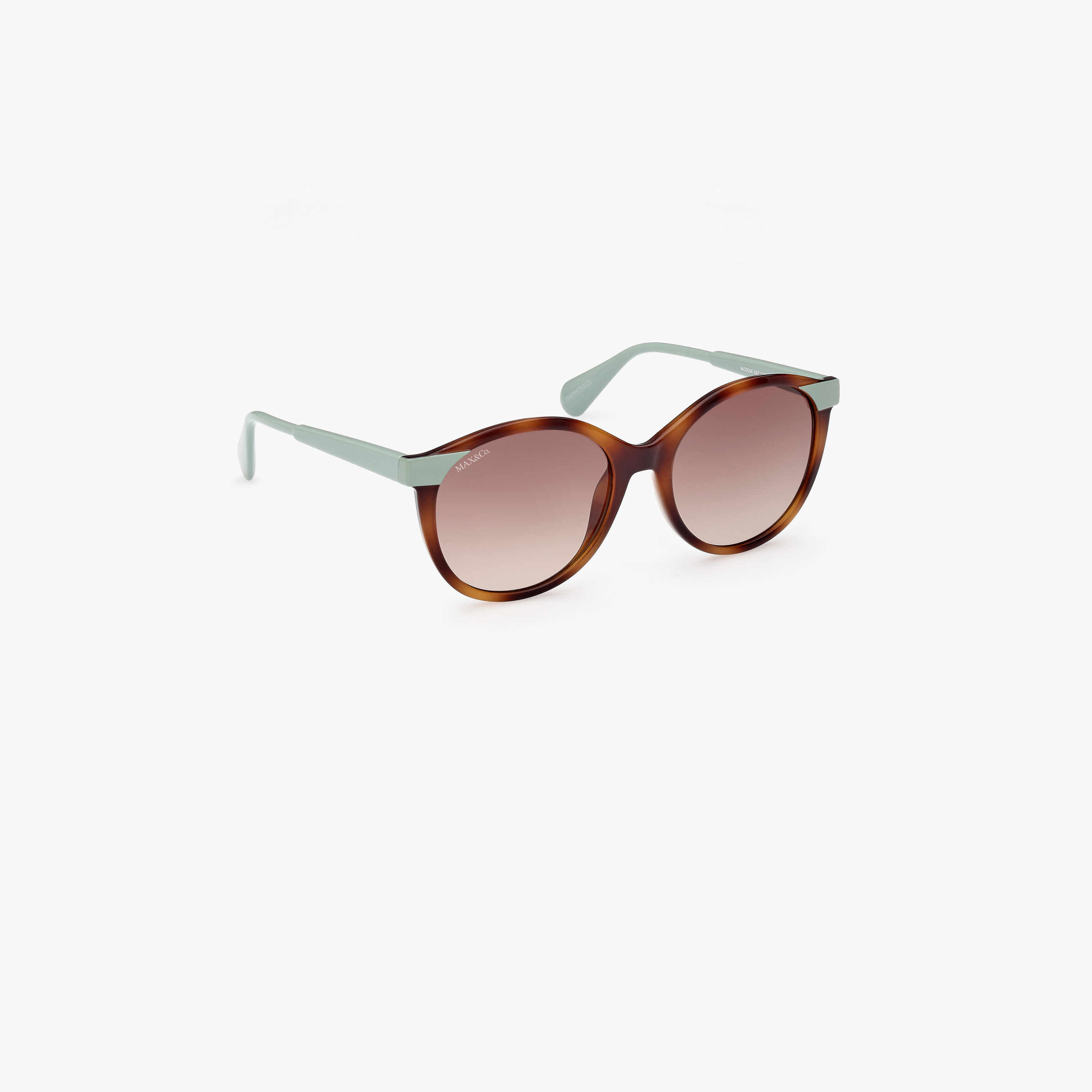 ماكس&كو.- نظارة شمسية دائرية لون بني متدرج 55 مم MO008456F55-women-sunglasses-image-3