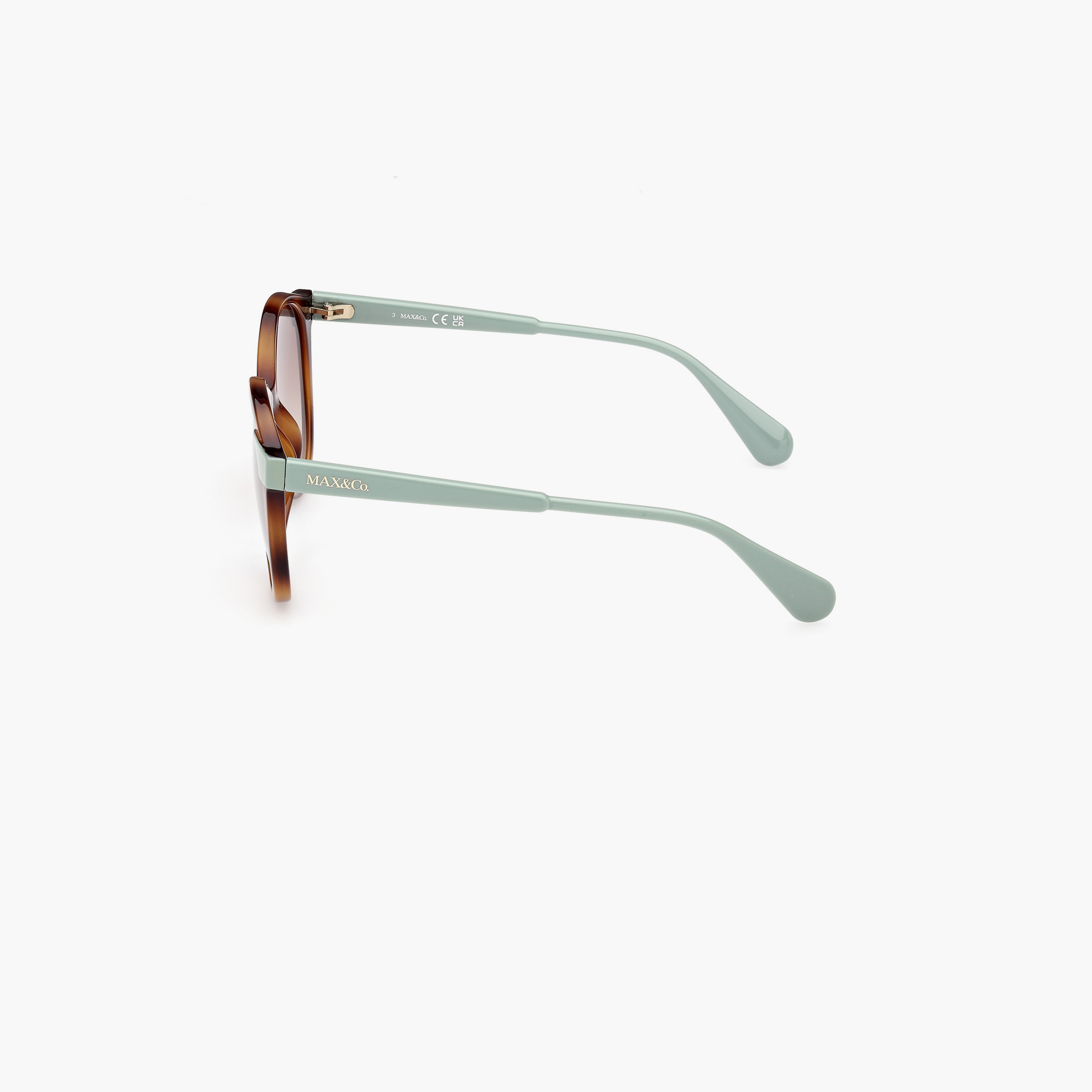 Max&Co. 55 MM Gradient Brown Round Sunglasses MO008456F55-women-sunglasses-image-5