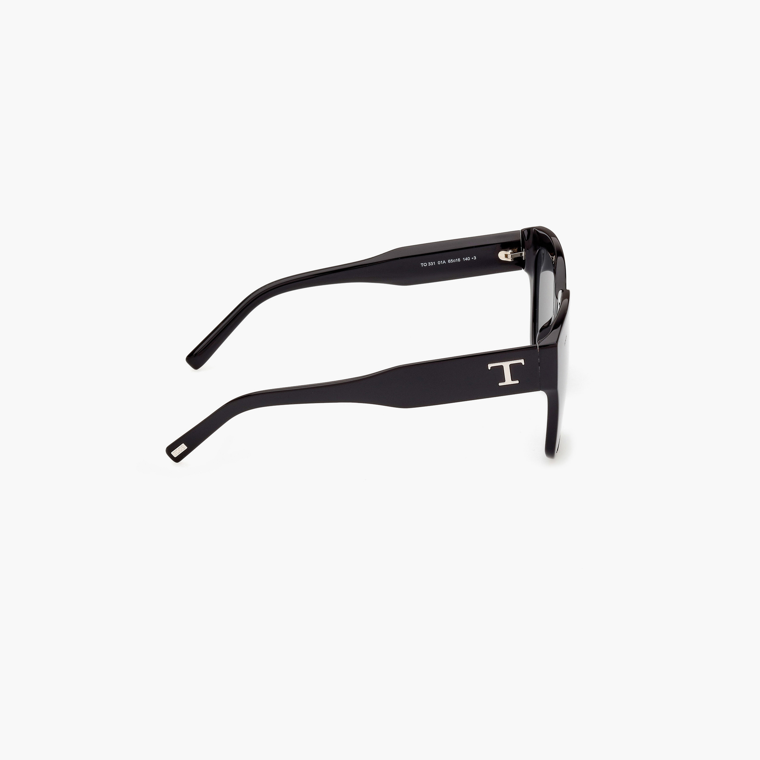Tod's 65 MM Smoke Geometric Sunglasses TO033101A65-women-sunglasses-image-8