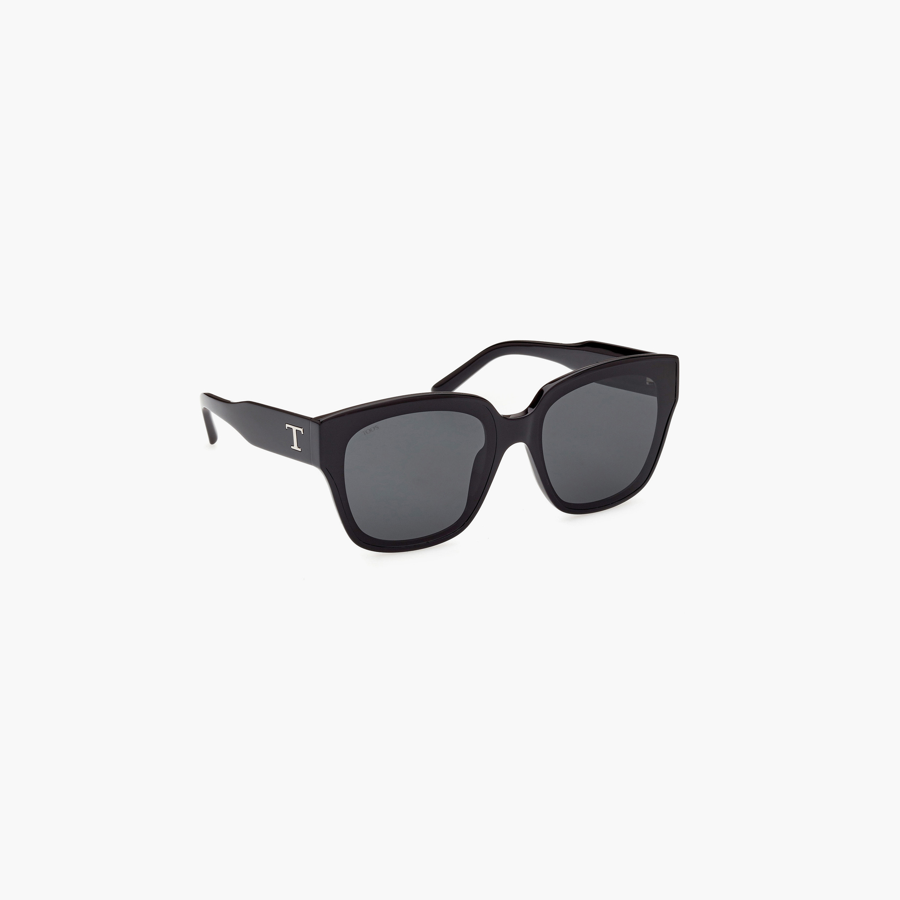 Tod's 65 MM Smoke Geometric Sunglasses TO033101A65-women-sunglasses-image-9