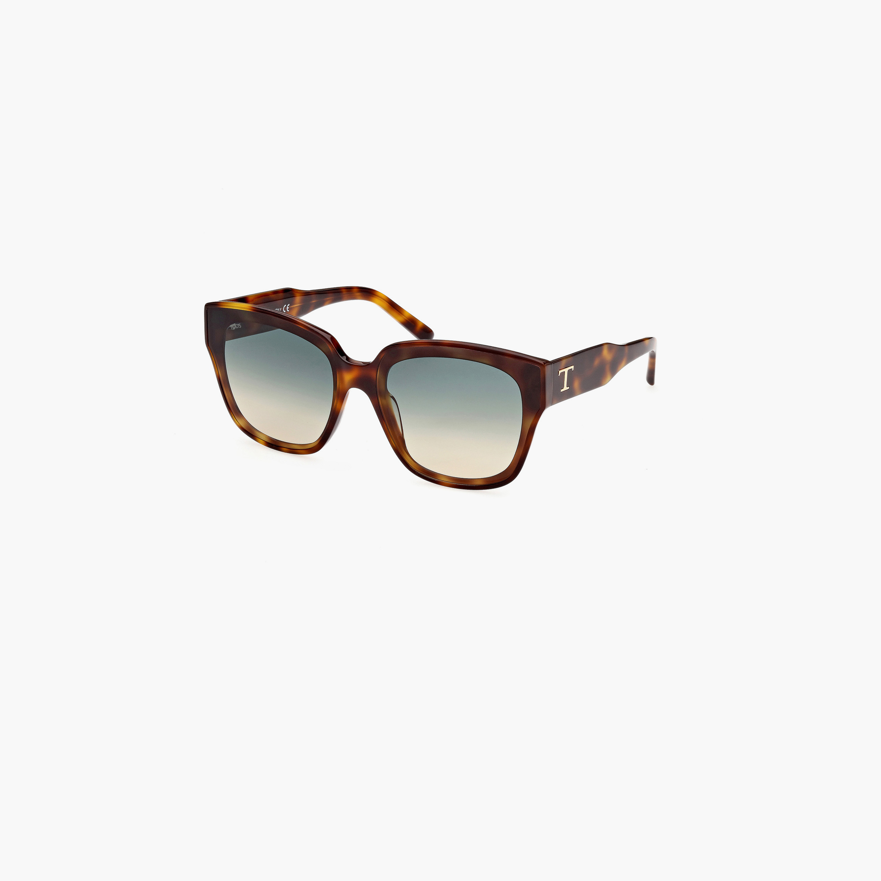 تودس- نظارة شمسية هندسية لون أخضر متدرج 65 ملم TO033153P65-women-sunglasses-image-1