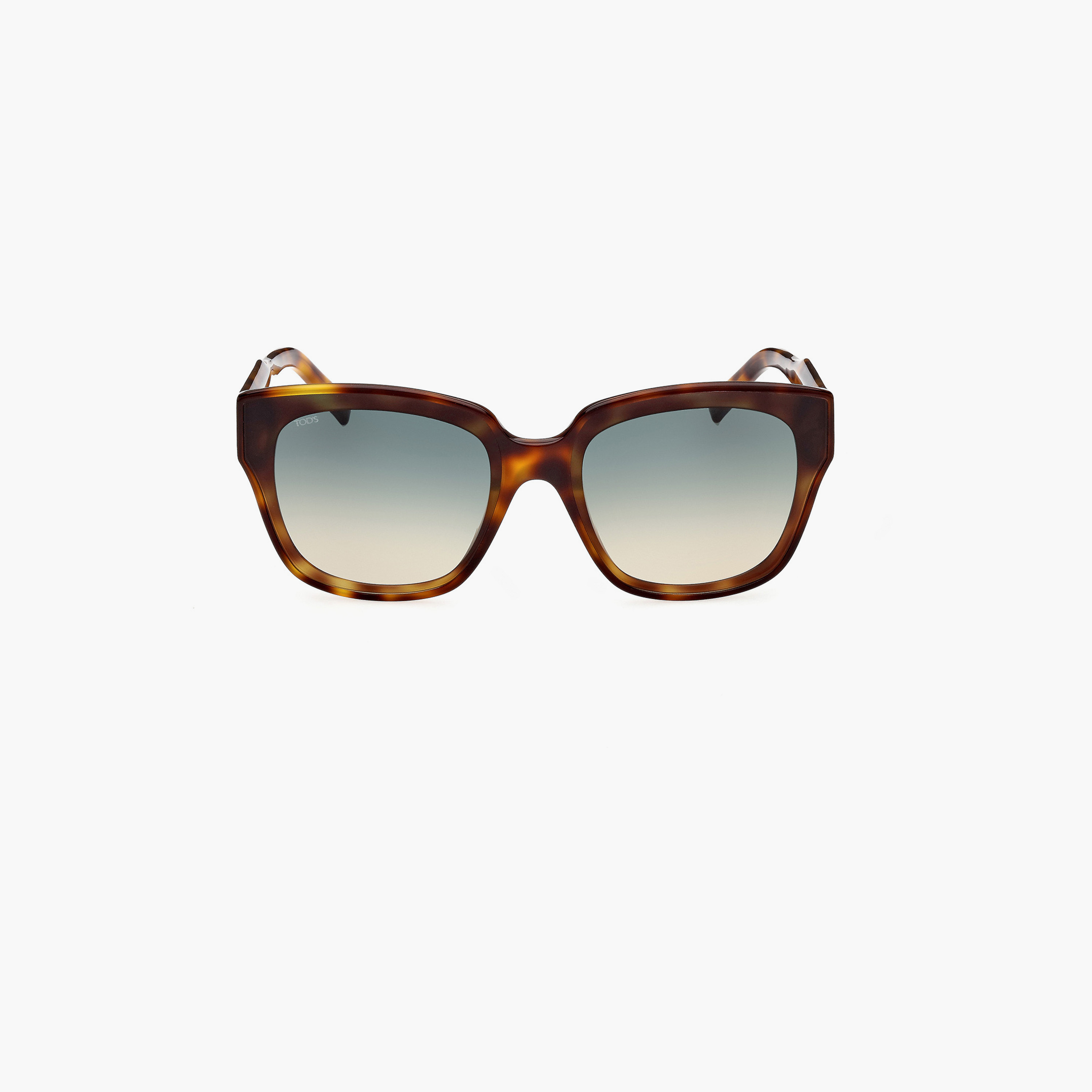 Tod's 65 MM Gradient Green Geometric Sunglasses TO033153P65-women-sunglasses-image-4