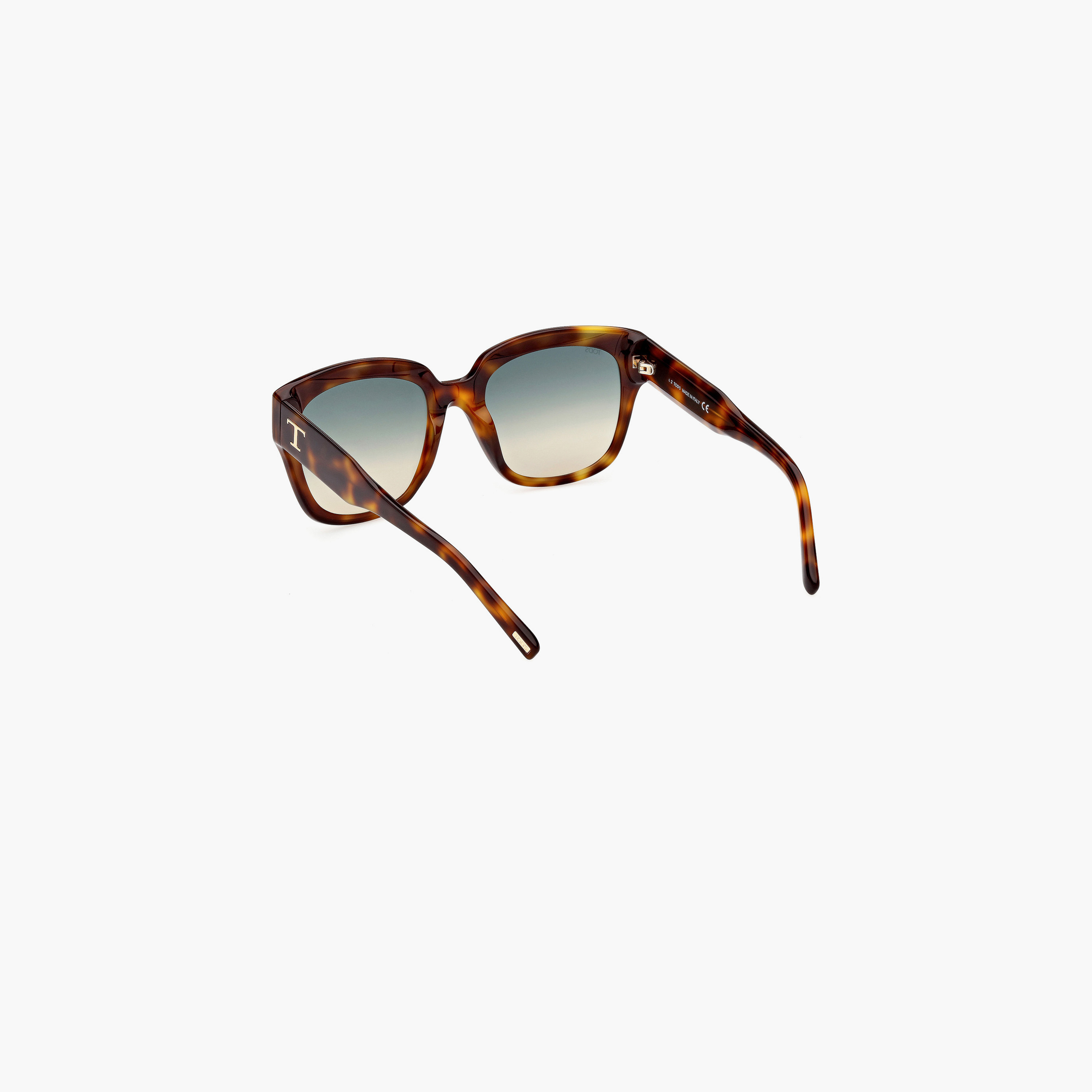 Tod's 65 MM Gradient Green Geometric Sunglasses TO033153P65-women-sunglasses-image-6