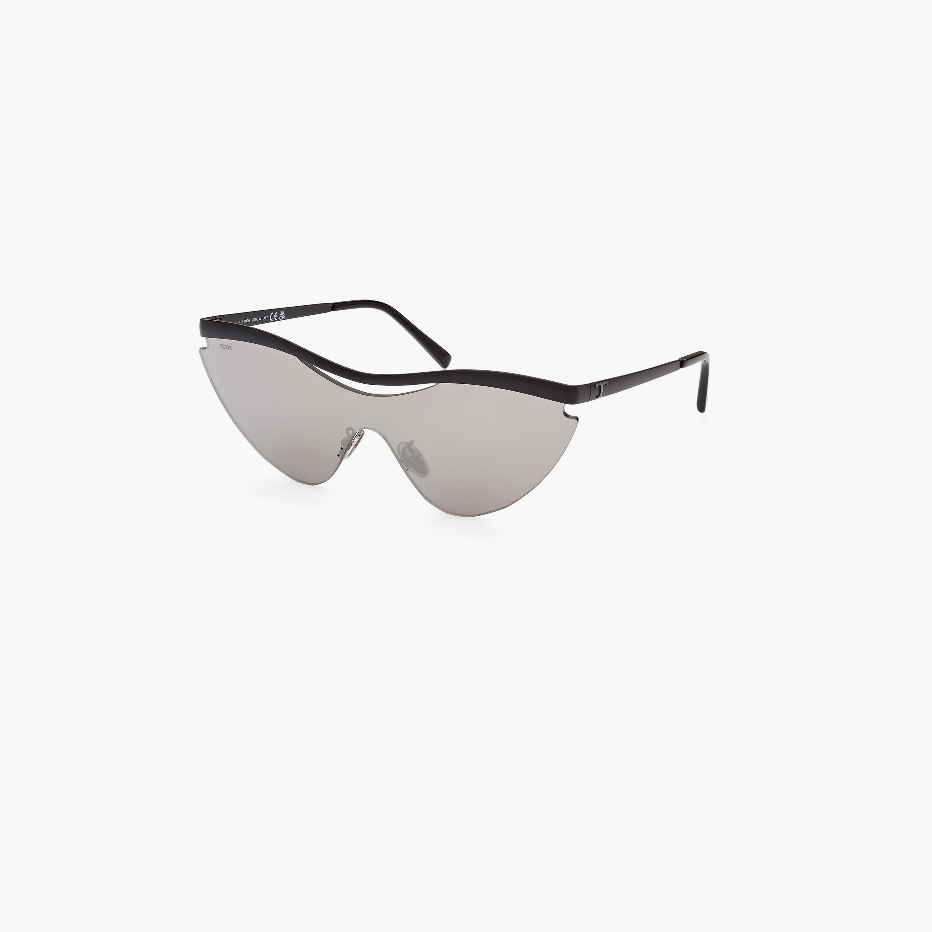 Tod's 50 MM Smoke Mirror Shield Sunglasses TO0340-H02C00-women-sunglasses-image-1