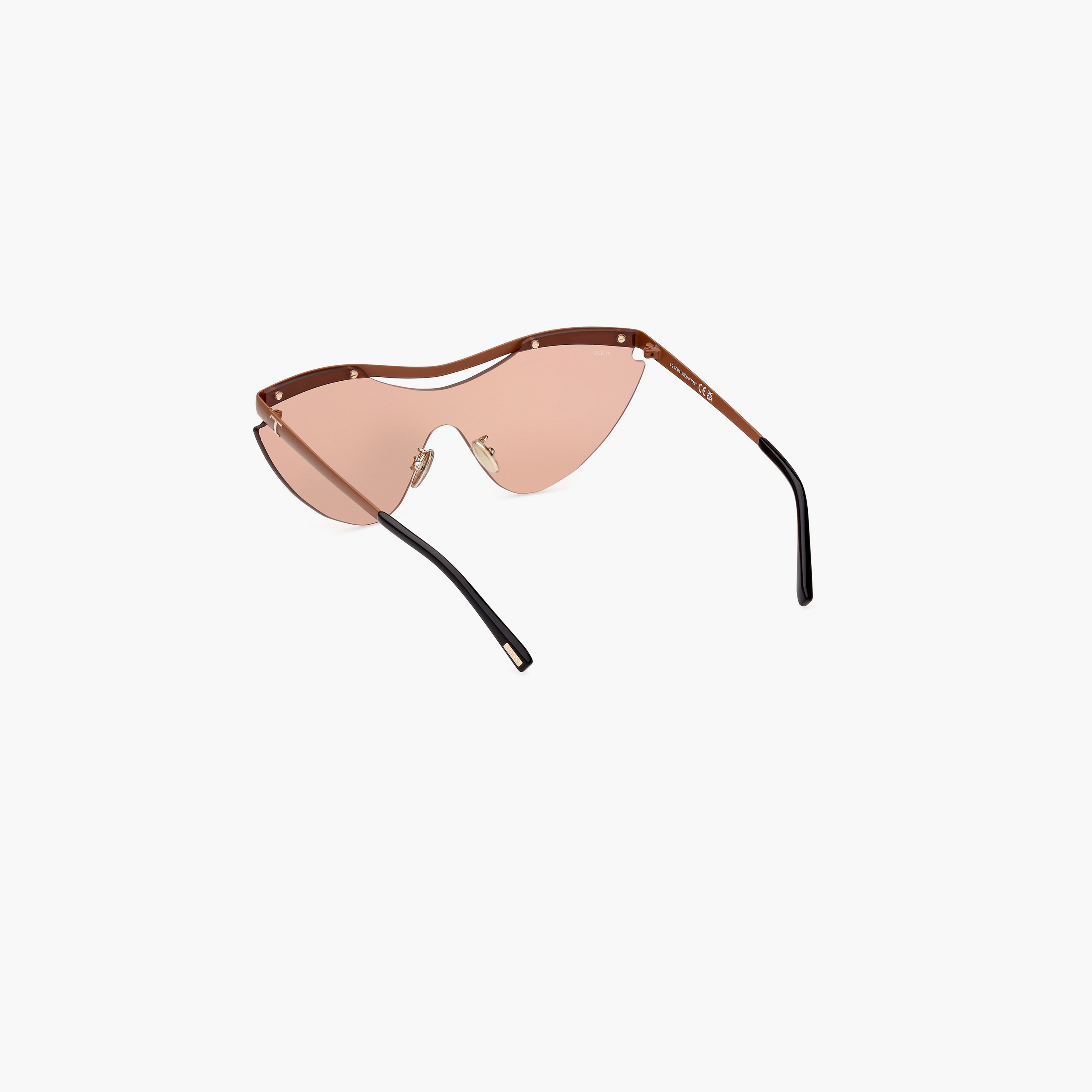 Tod's 00 MM Bordeaux Mirror Shield Sunglasses TO0340-H46U00-women-sunglasses-image-6
