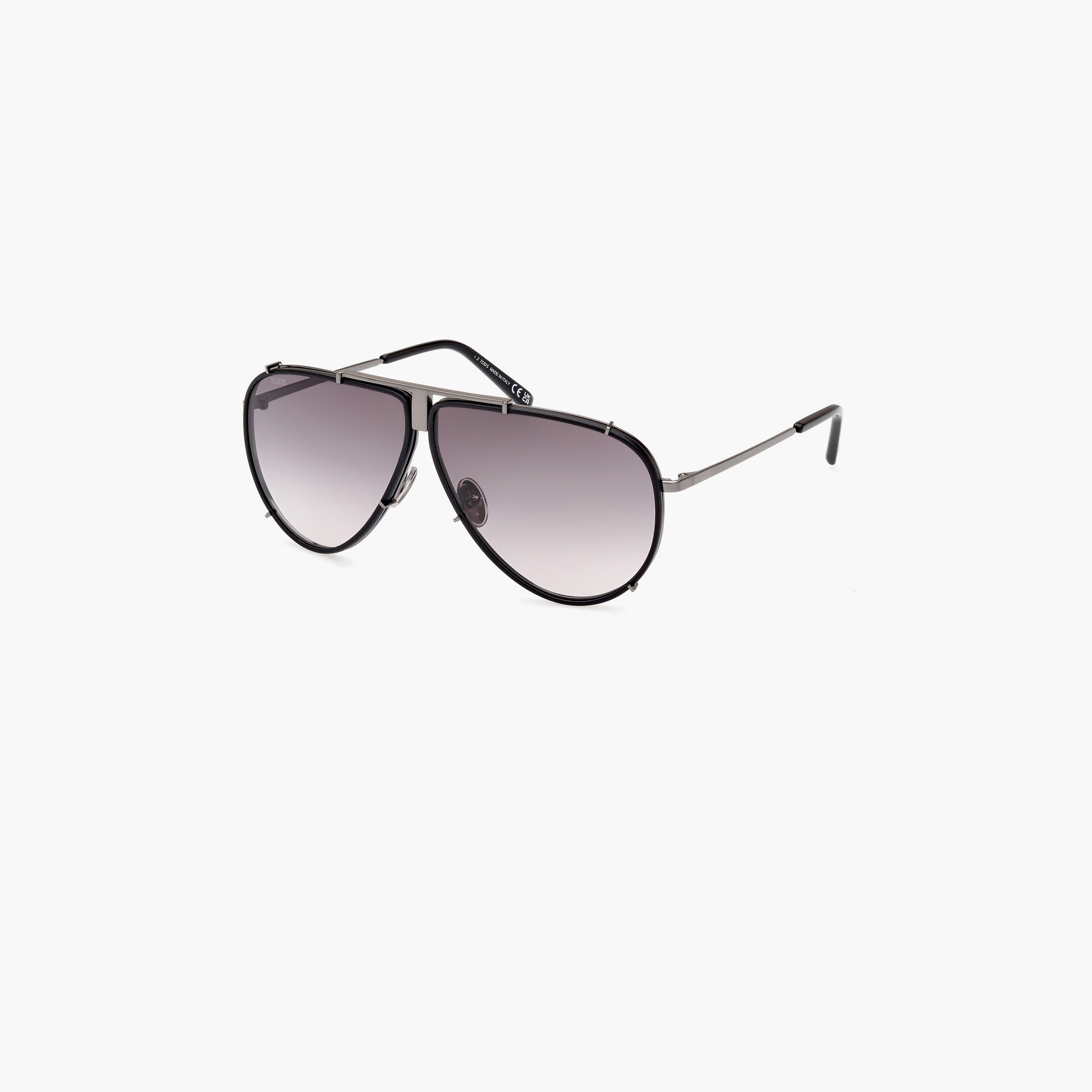 Tod's 66 MM Gradient Smoke Pilot Sunglasses TO034408B66-men-sunglasses-image-1