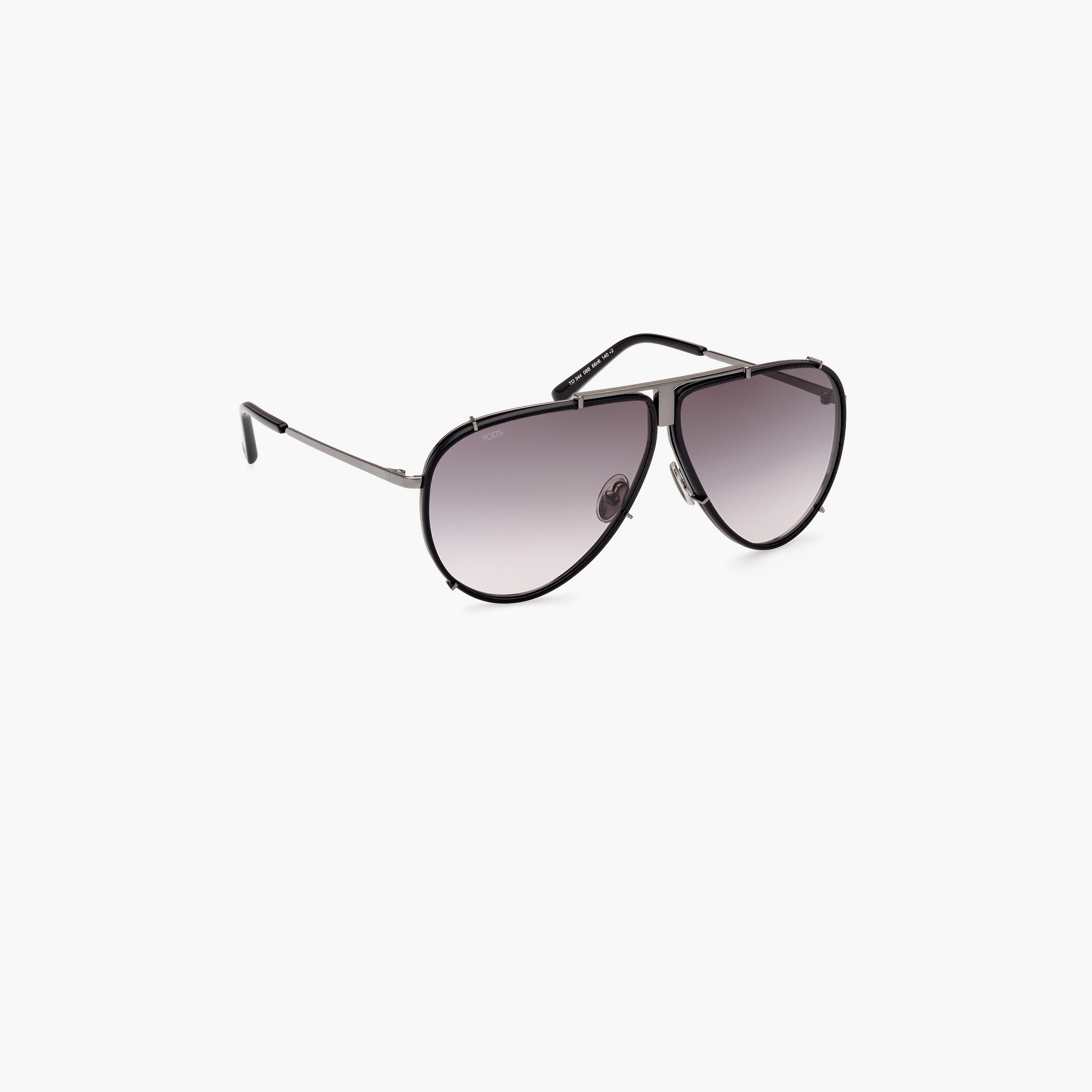 Tod's 66 MM Gradient Smoke Pilot Sunglasses TO034408B66-men-sunglasses-image-3