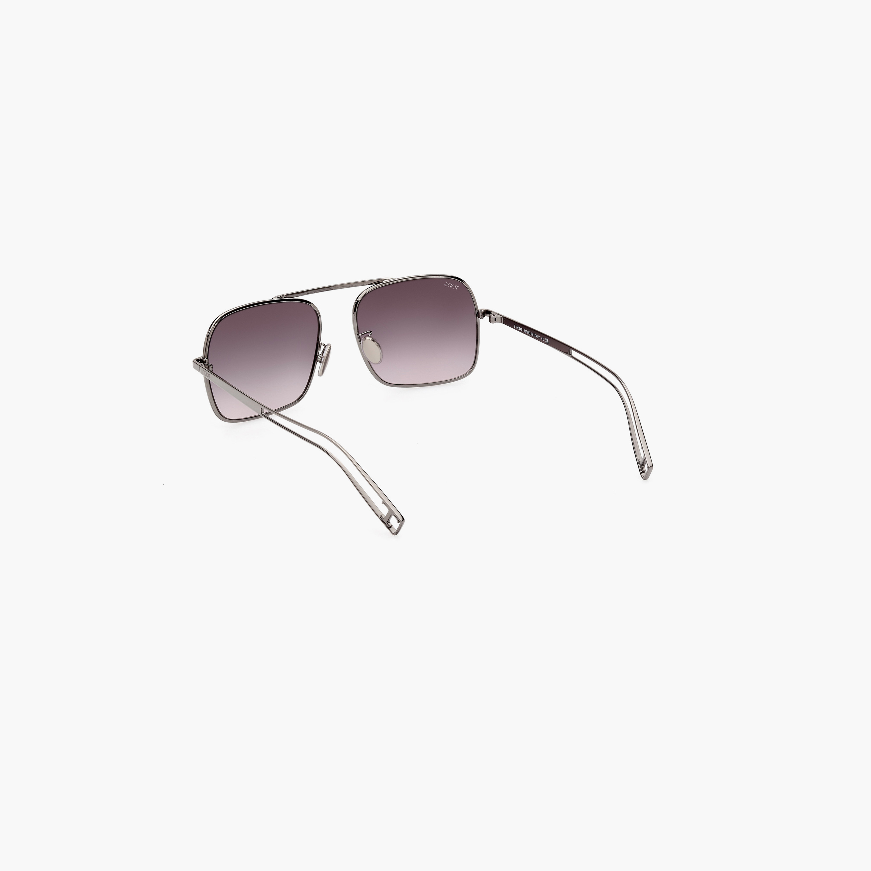 Tod's 56 MM Gradient Smoke Square Sunglasses TO034508B56-men-sunglasses-image-6