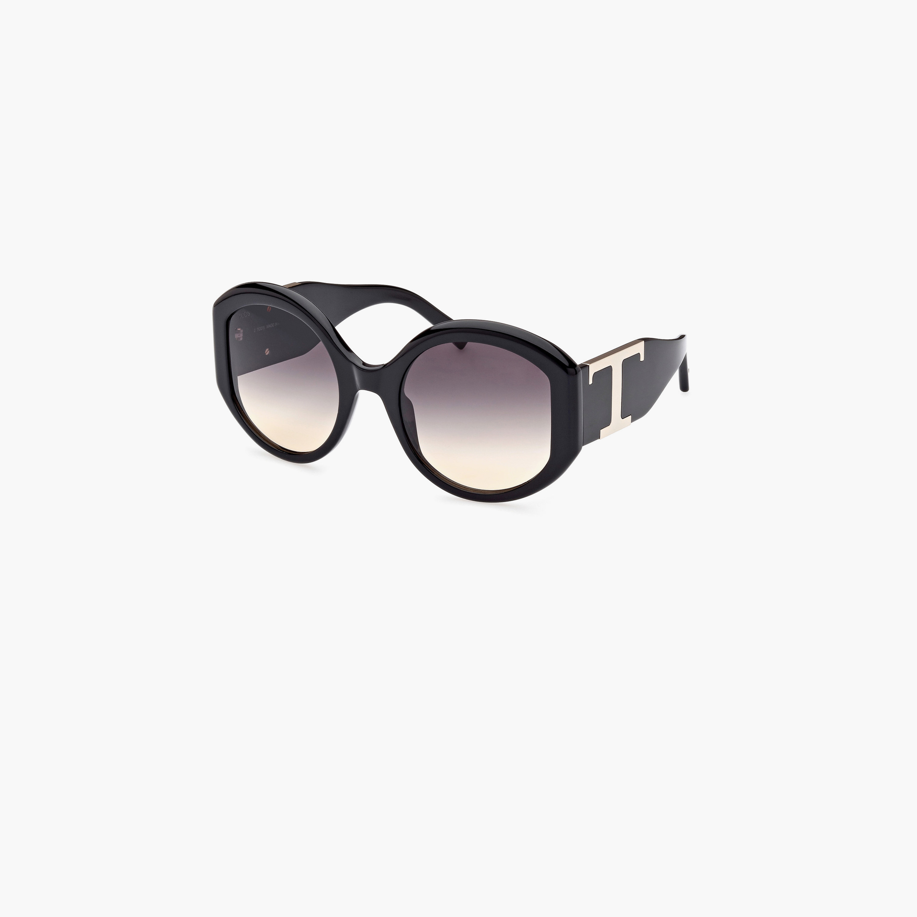 Tod's 55 MM Gradient Smoke Round Sunglasses TO034905B55-women-sunglasses-image-1