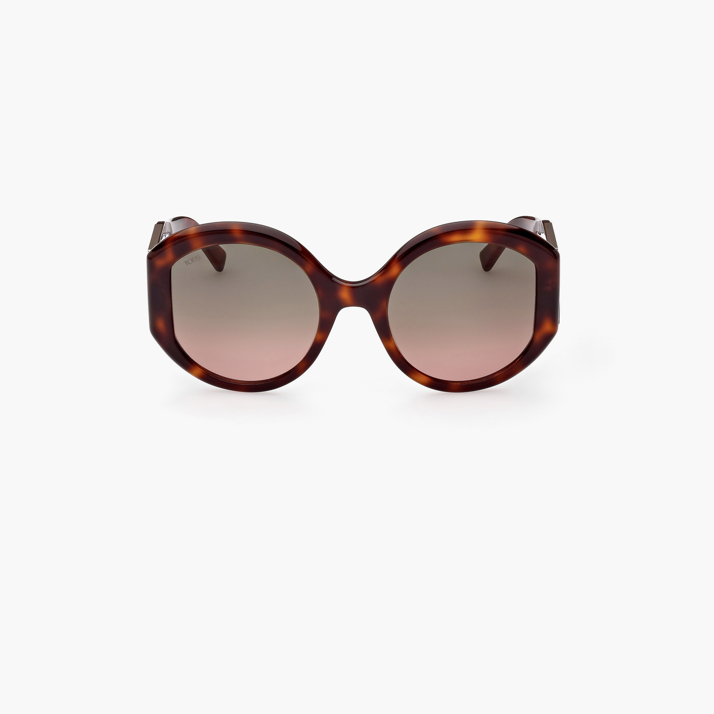 Tod's 55 MM Gradient Green Round Sunglasses TO034952P55-women-sunglasses-image-4