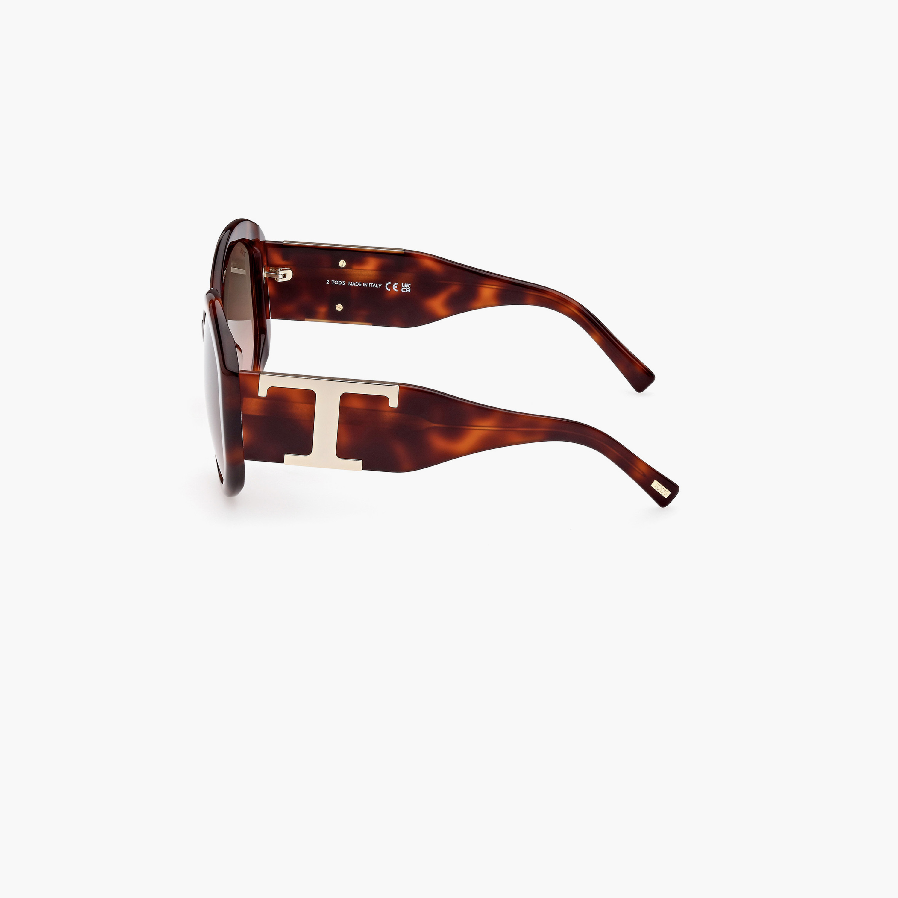تودس- نظارة شمسية دائرية لون أخضر متدرج 55 مم TO034952P55-women-sunglasses-image-5