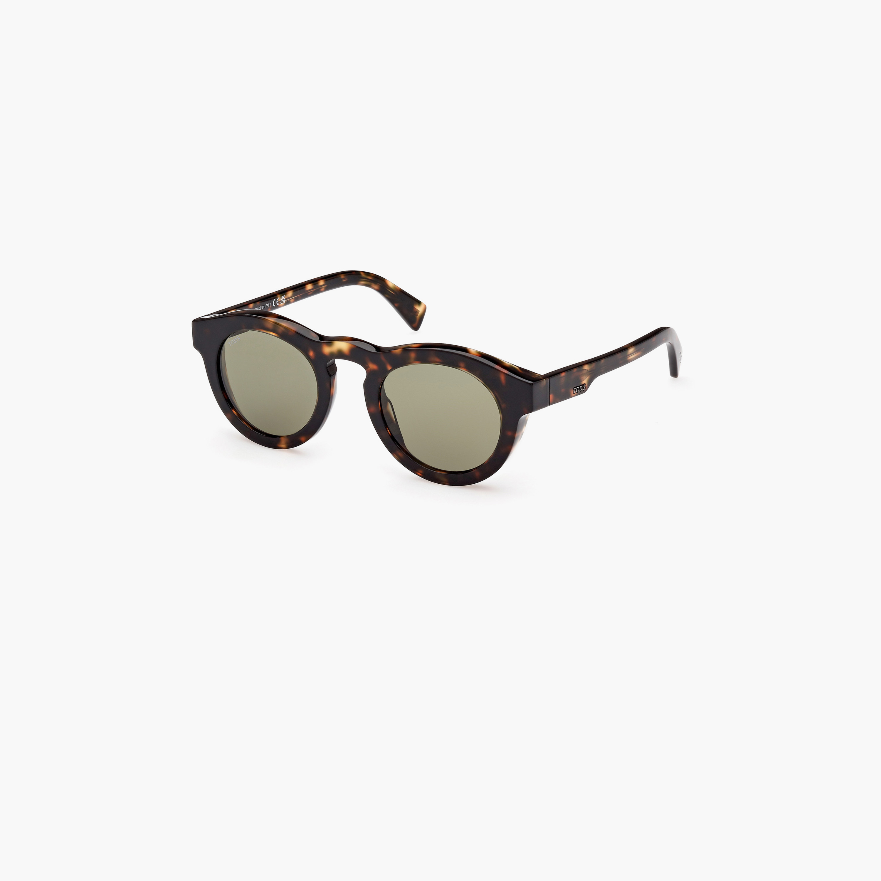 تودس- نظارة شمسية دائرية لون أخضر 48 مم TO035255N48-men-sunglasses-image-1