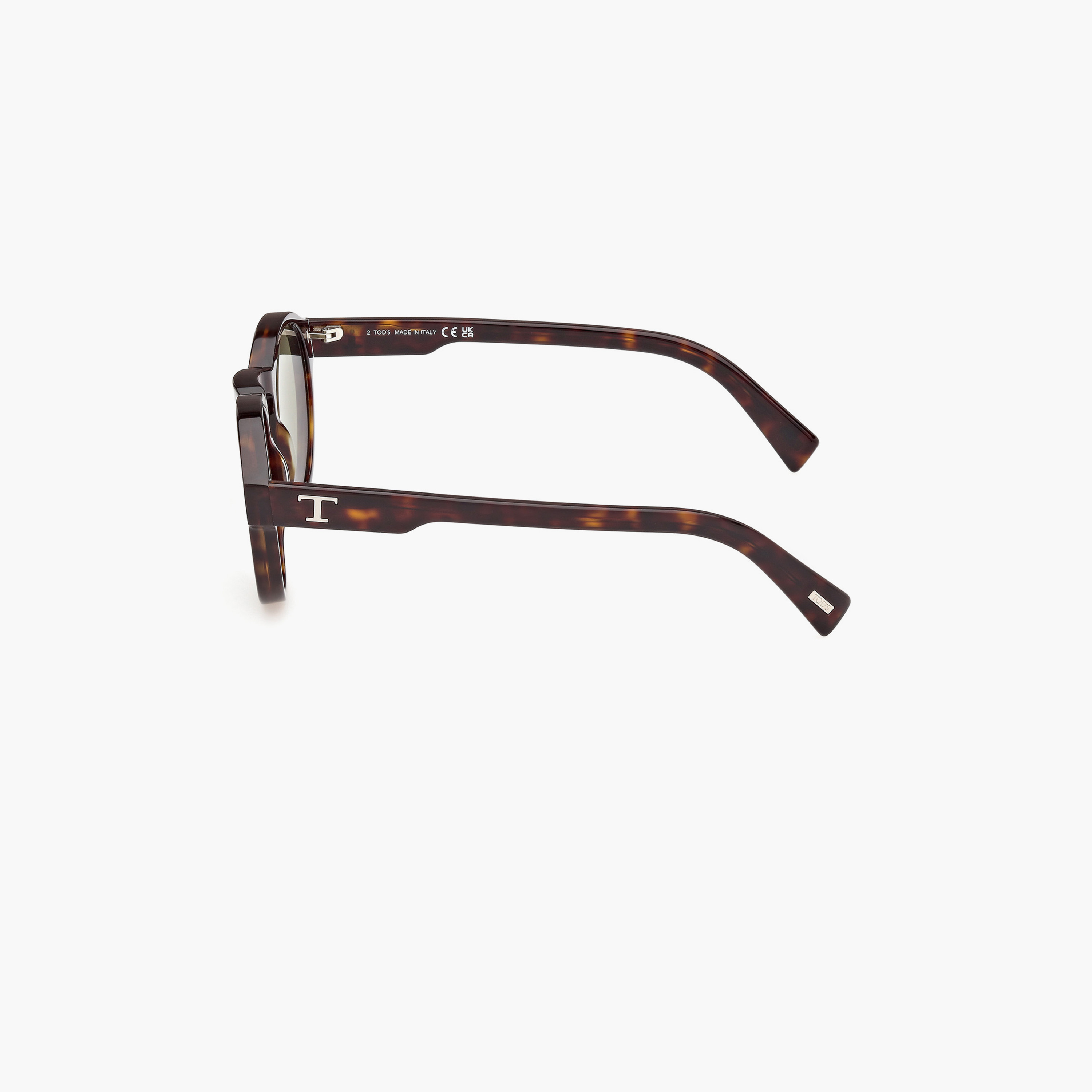 Tod's 52 MM Green Round Sunglasses TO036852N52-men-sunglasses-image-5