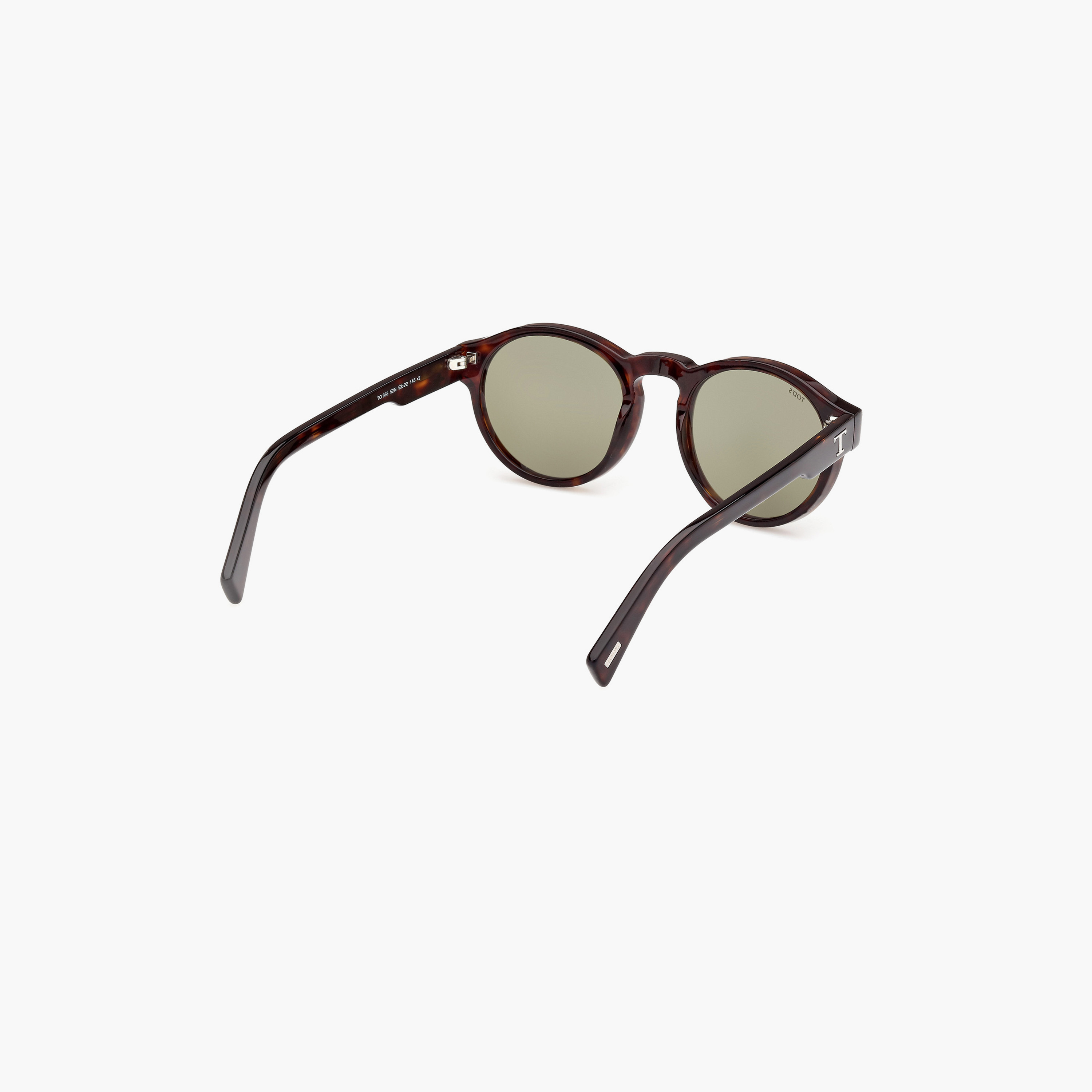Tod's 52 MM Green Round Sunglasses TO036852N52-men-sunglasses-image-8