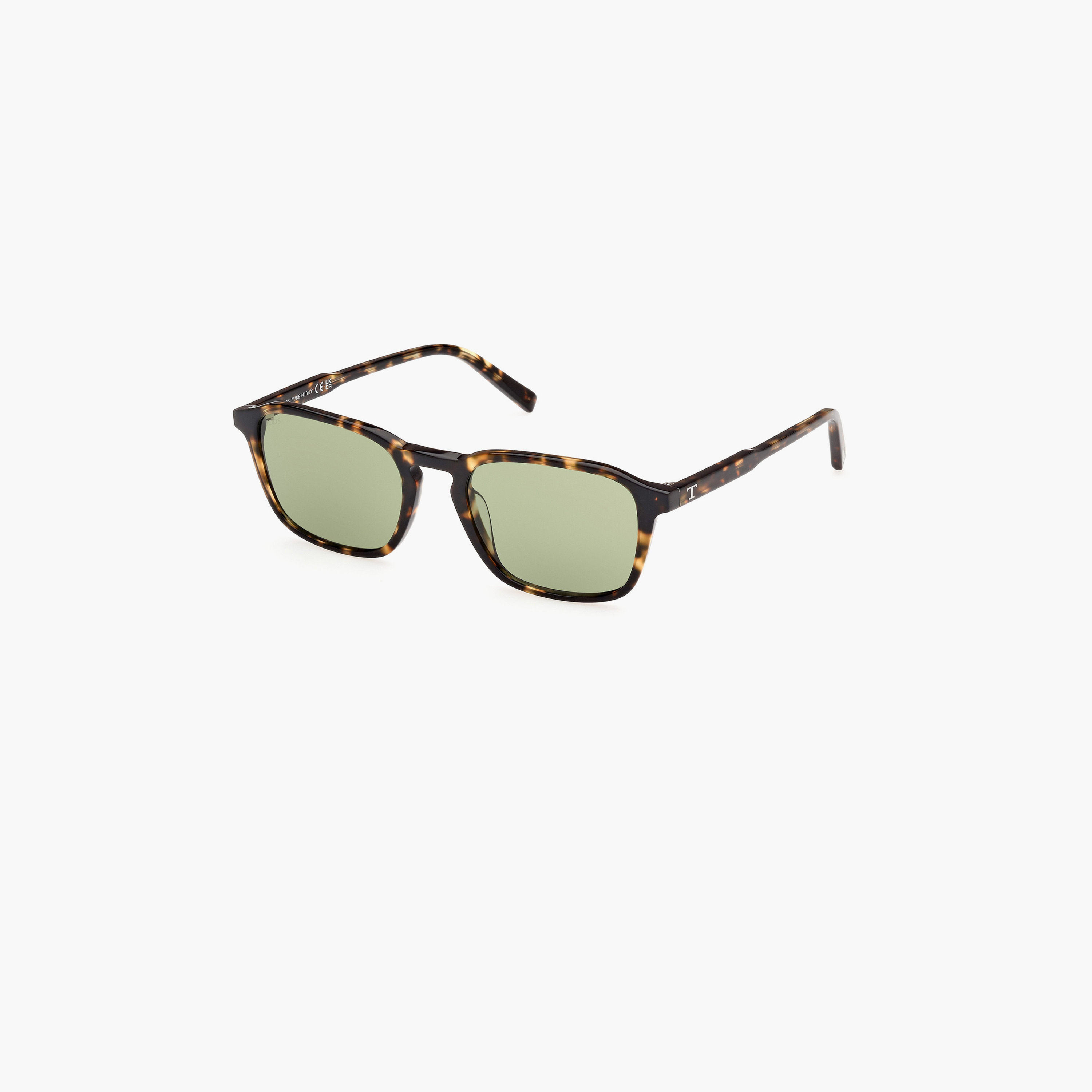تودس- نظارة شمسية دائرية لون أخضر 53 مم TO036955N53-men-sunglasses-image-1
