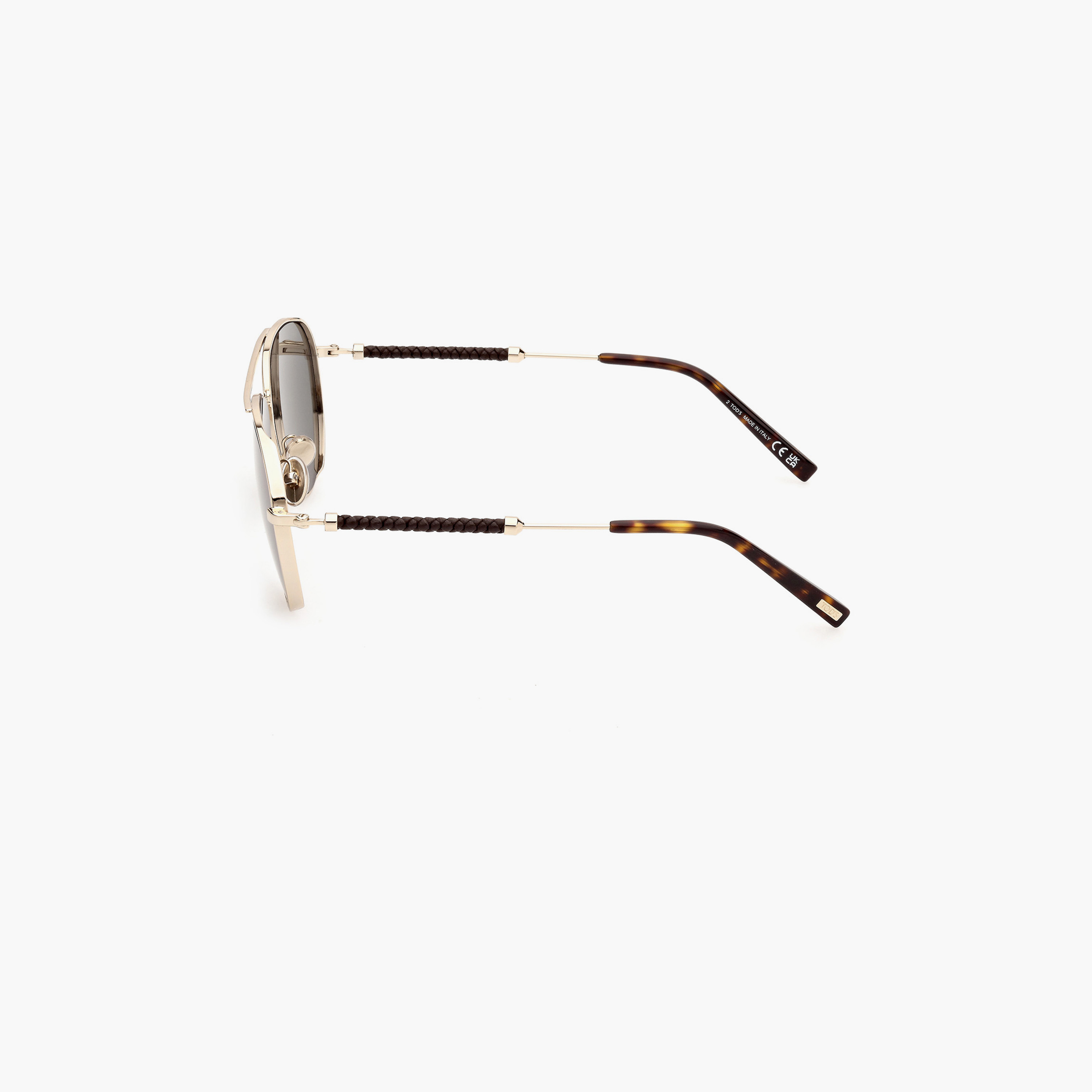 تودس- نظارة شمسية بايلوت لون أخضر 60 مم TO037132N60-men-sunglasses-image-5
