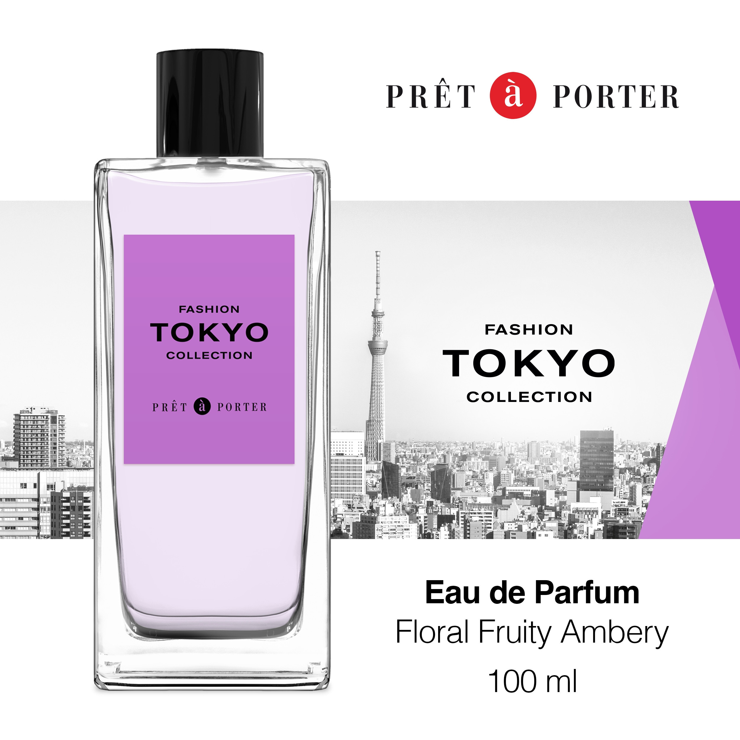 Prêt à Porter Tokyo Eau de Parfum for Women - 100 ml-beautyandpersonalcare-fragrance-women-image-4