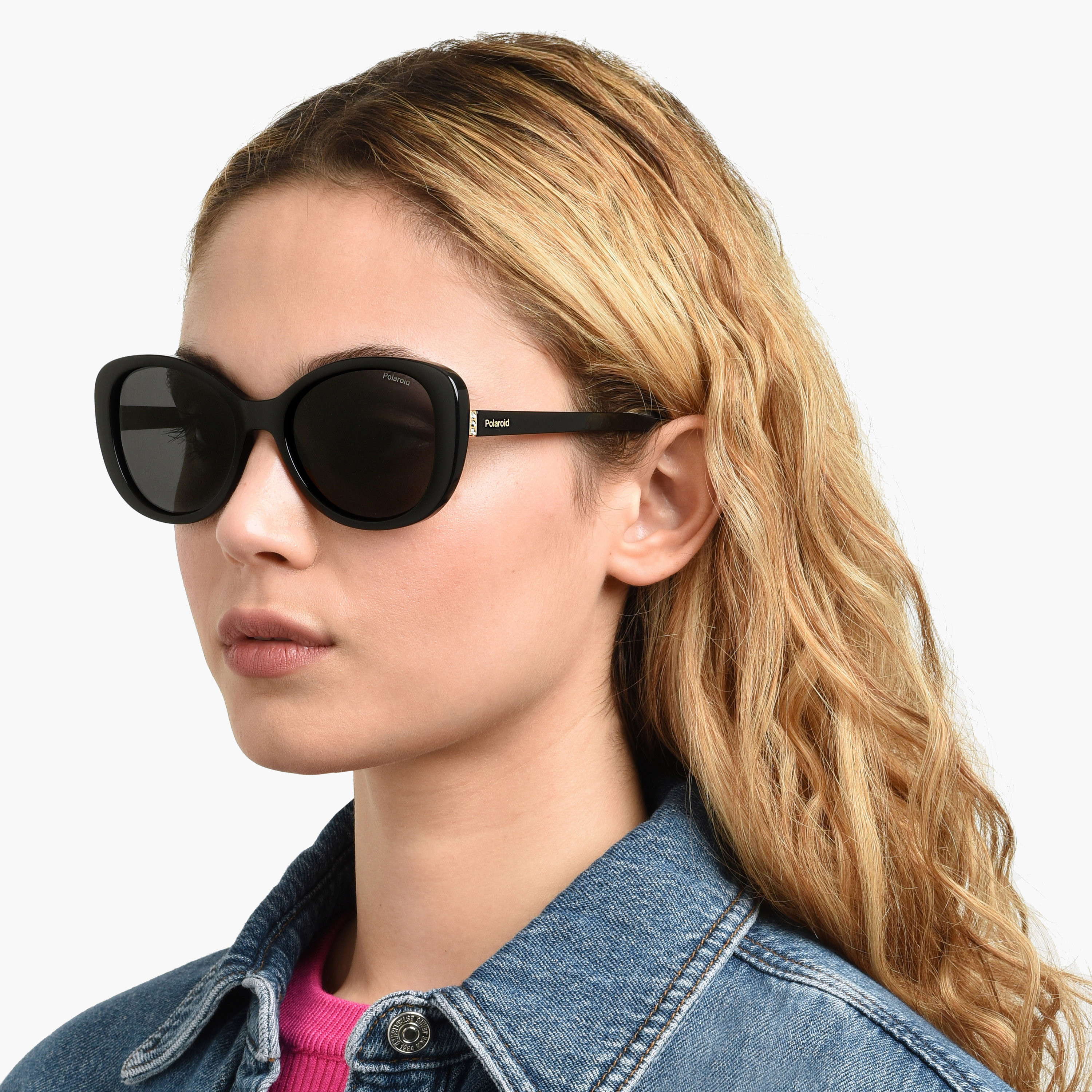Polaroid Women's Polarized 55MM Grey Butterfly Sunglasses - 20635480755M9-men-sunglasses-image-7