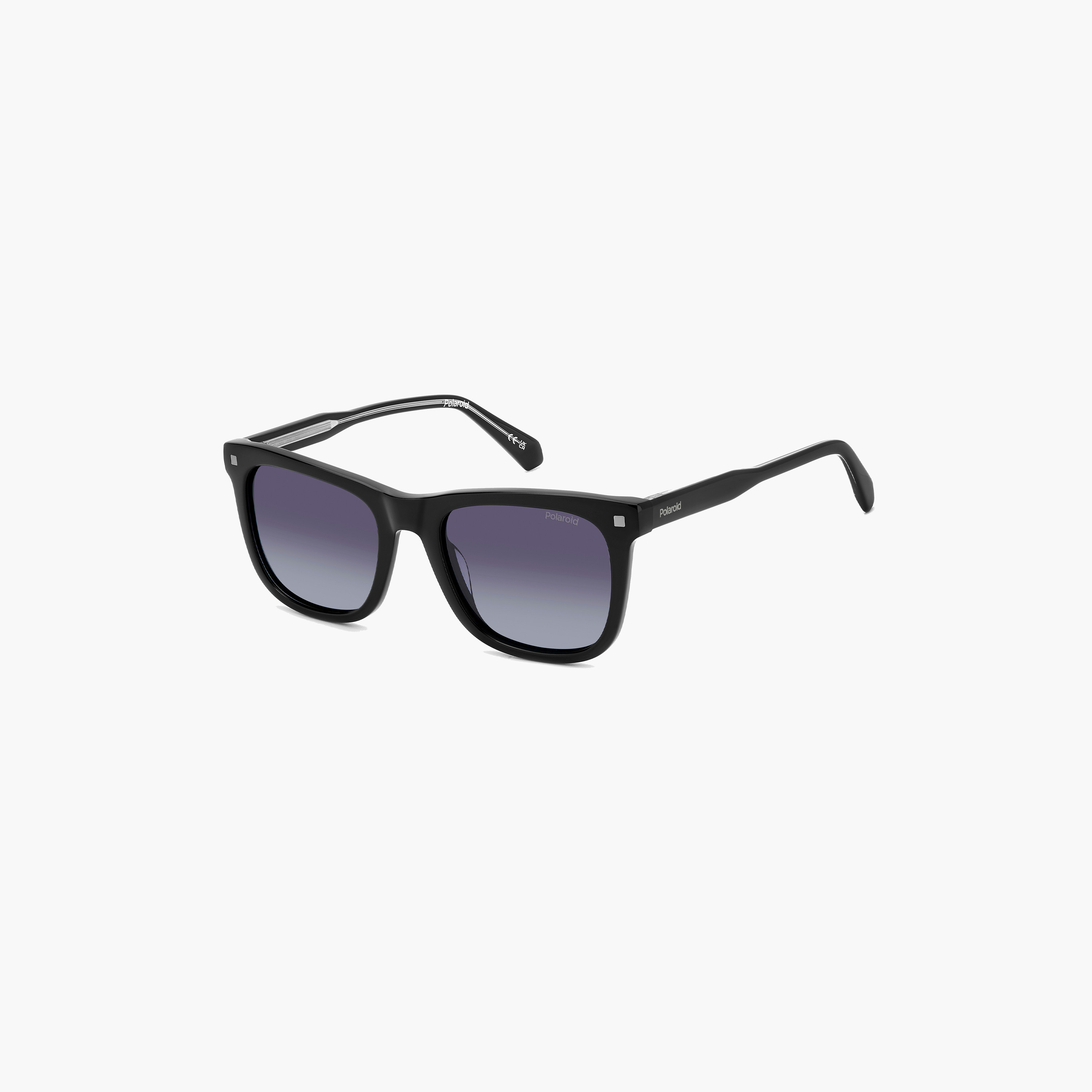 Polaroid Polarized 53MM Grey Square Sunglasses - 20678080753WJ-men-sunglasses-image-1