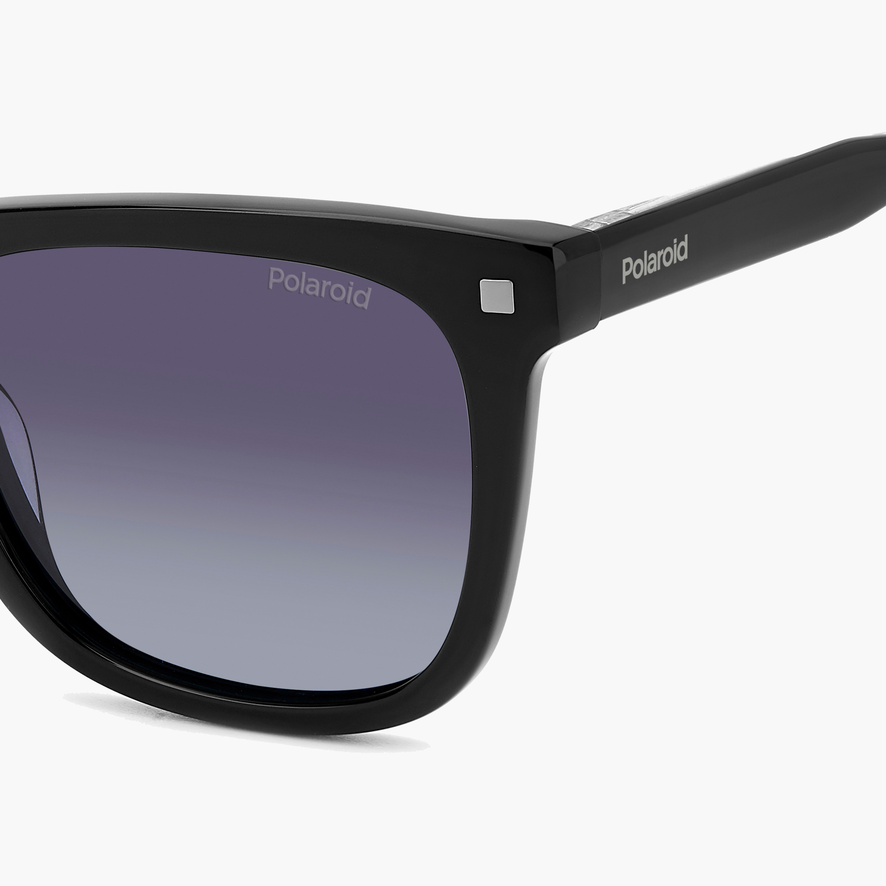 Polaroid Polarized 53MM Grey Square Sunglasses - 20678080753WJ-men-sunglasses-image-6