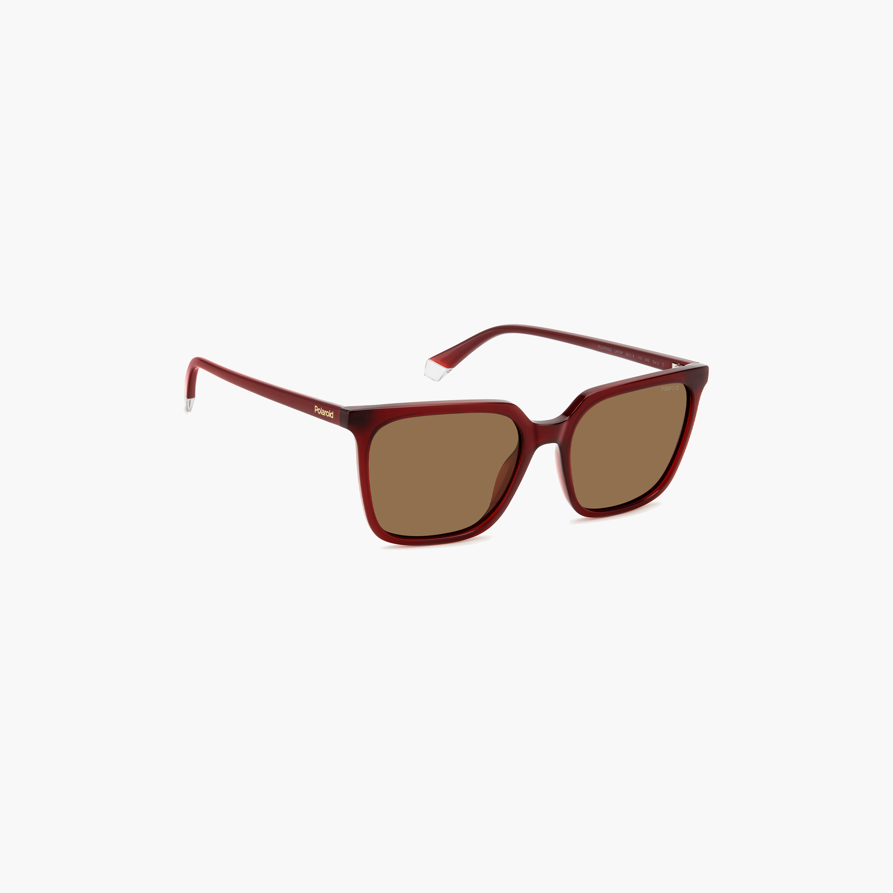 Polaroid Women's Polarized 55MM Bronze Square Sunglasses - 206731LHF55SP-men-sunglasses-image-4