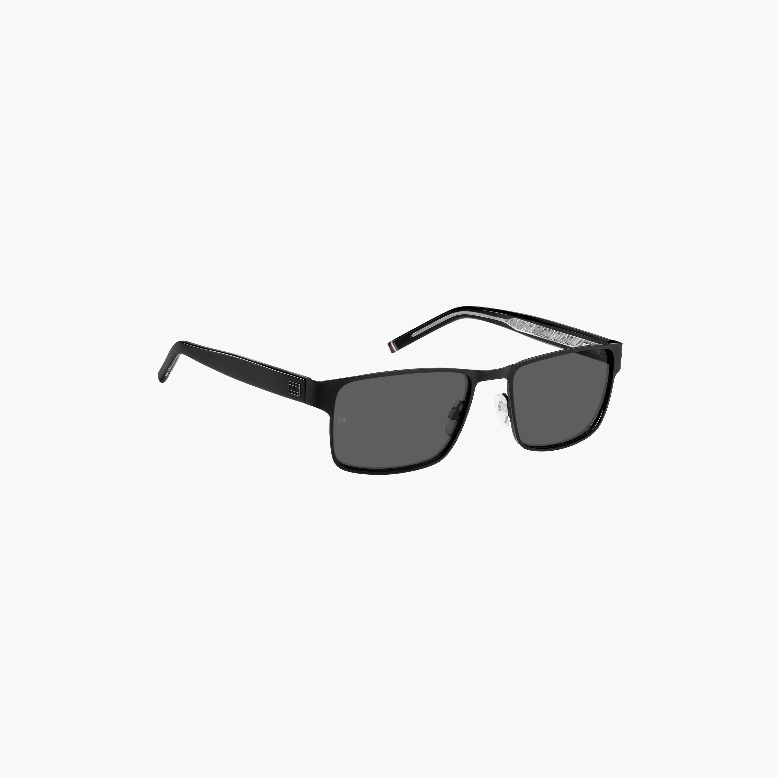 نظارة تومي هيلفيغر نظارة شمسية رمادية مستطيلة الشكل 57 مم رمادي - 20582200357IR-men-sunglasses-image-4