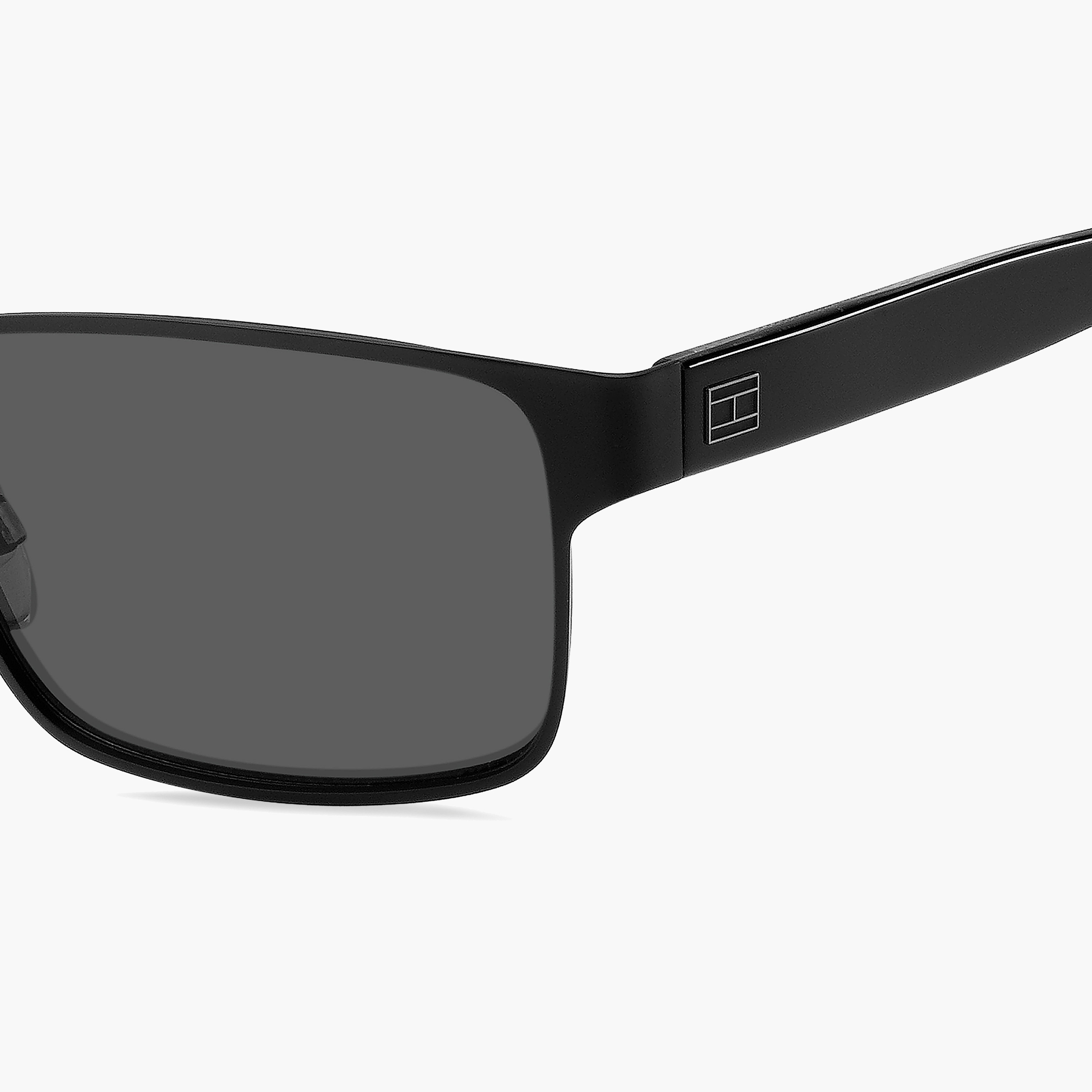 نظارة تومي هيلفيغر نظارة شمسية رمادية مستطيلة الشكل 57 مم رمادي - 20582200357IR-men-sunglasses-image-5