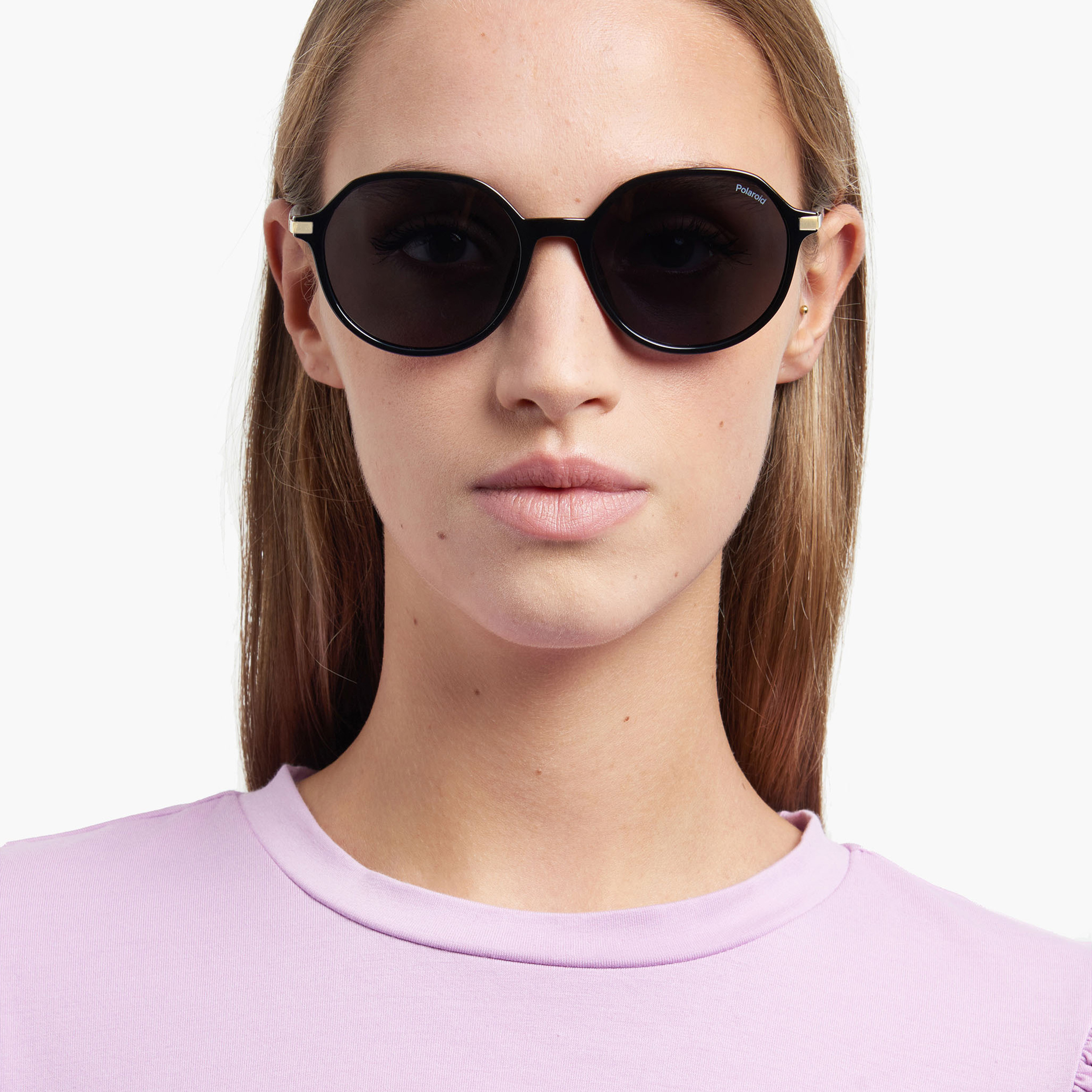 نظارة شمسية نسائية مستقطبة 55 مم هندسية رمادية اللون - 20571408655M9-men-sunglasses-image-8