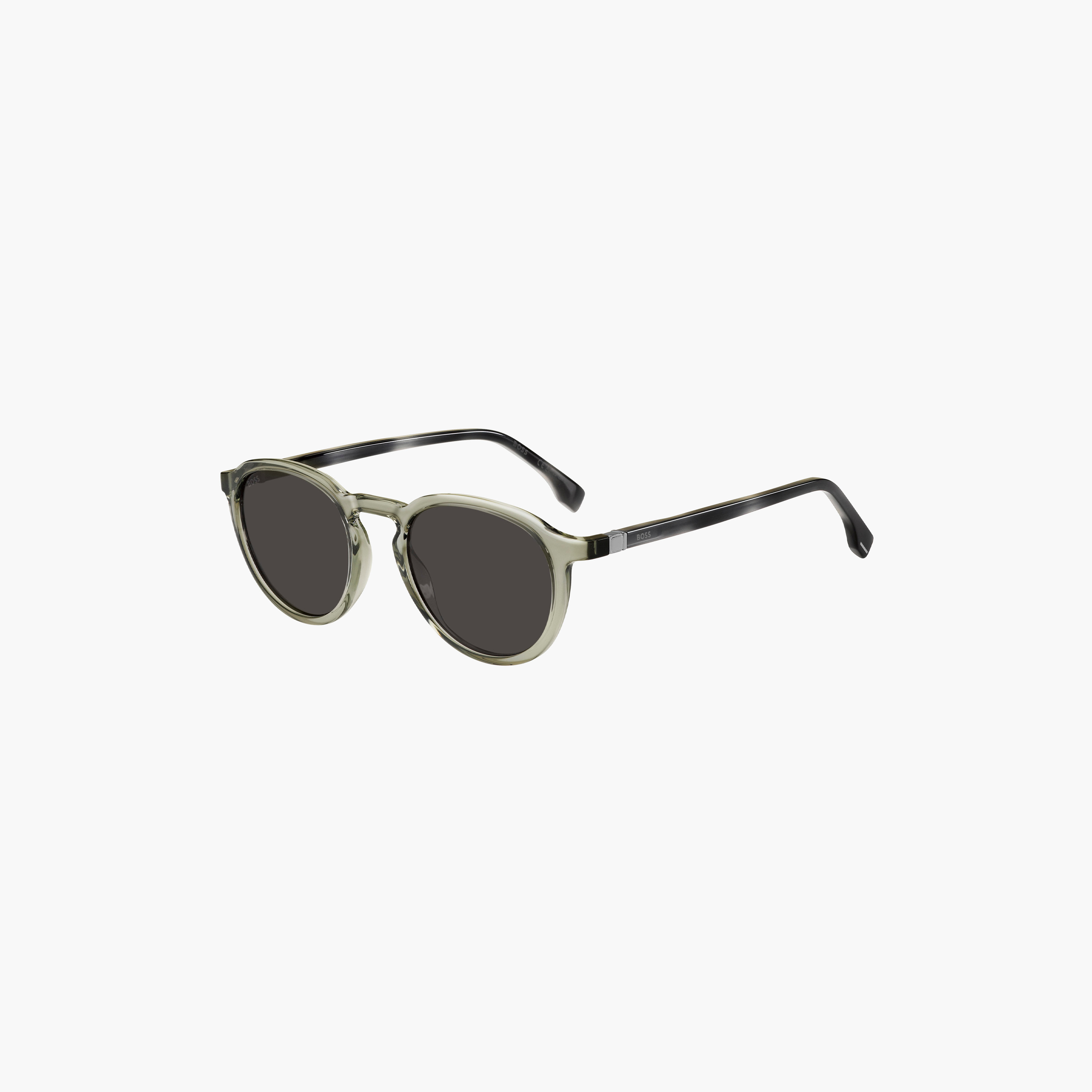 هوغو بوس- نظارة شمسية هندسية رمادية مقاس 51 مم - 205957XGW51IR-men-sunglasses-image-1